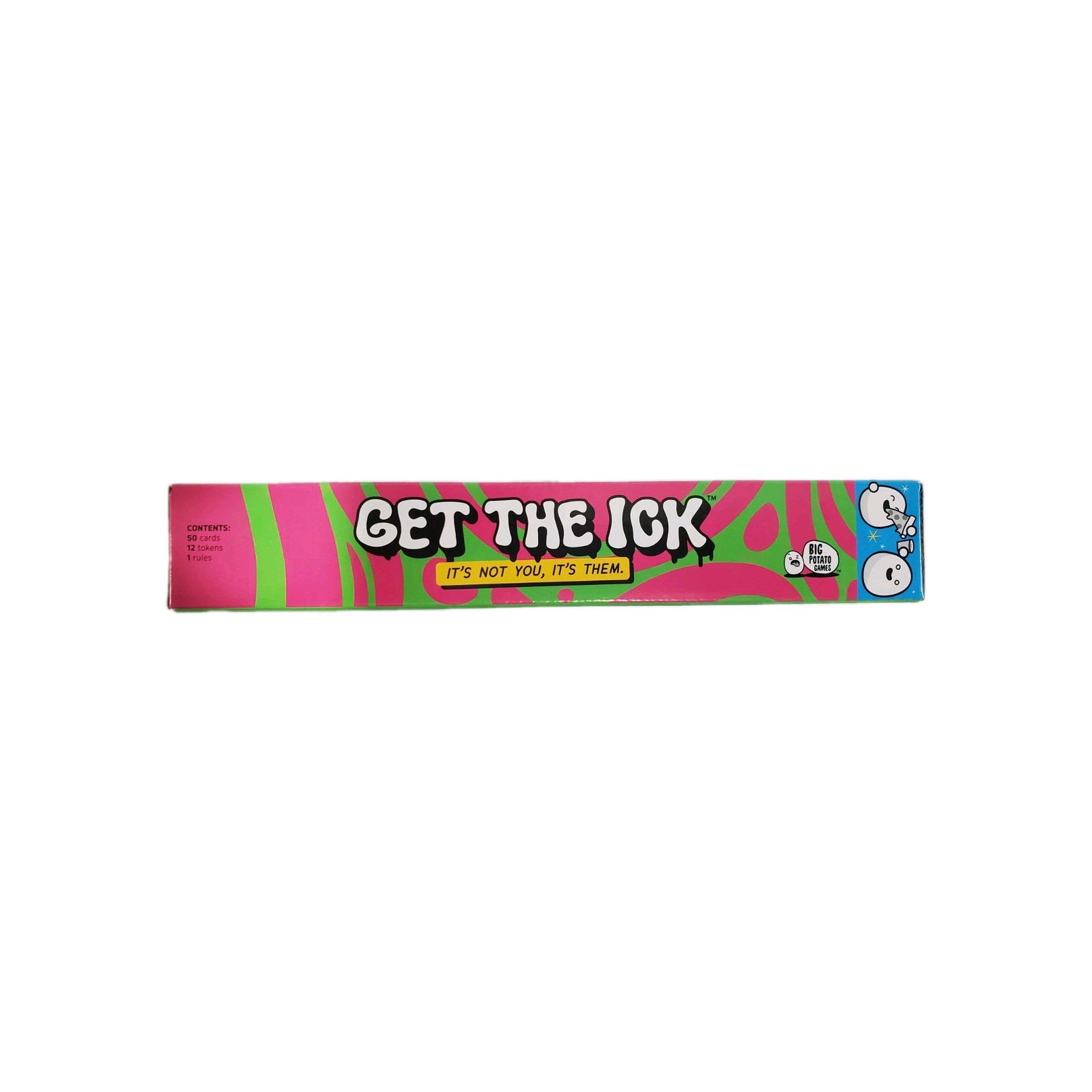 Big Potato Games Get The Ick Party Card Game Age 14+ 0759751900564 New
