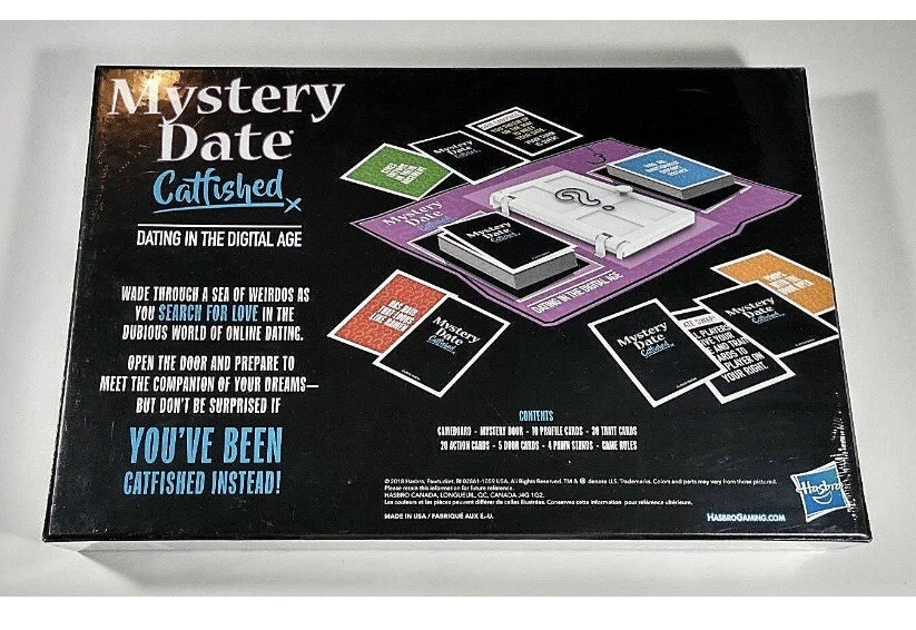 NEW Hasbro Classic Mystery Date Catfished Adult Parody Board Game-Fun 4 Couples