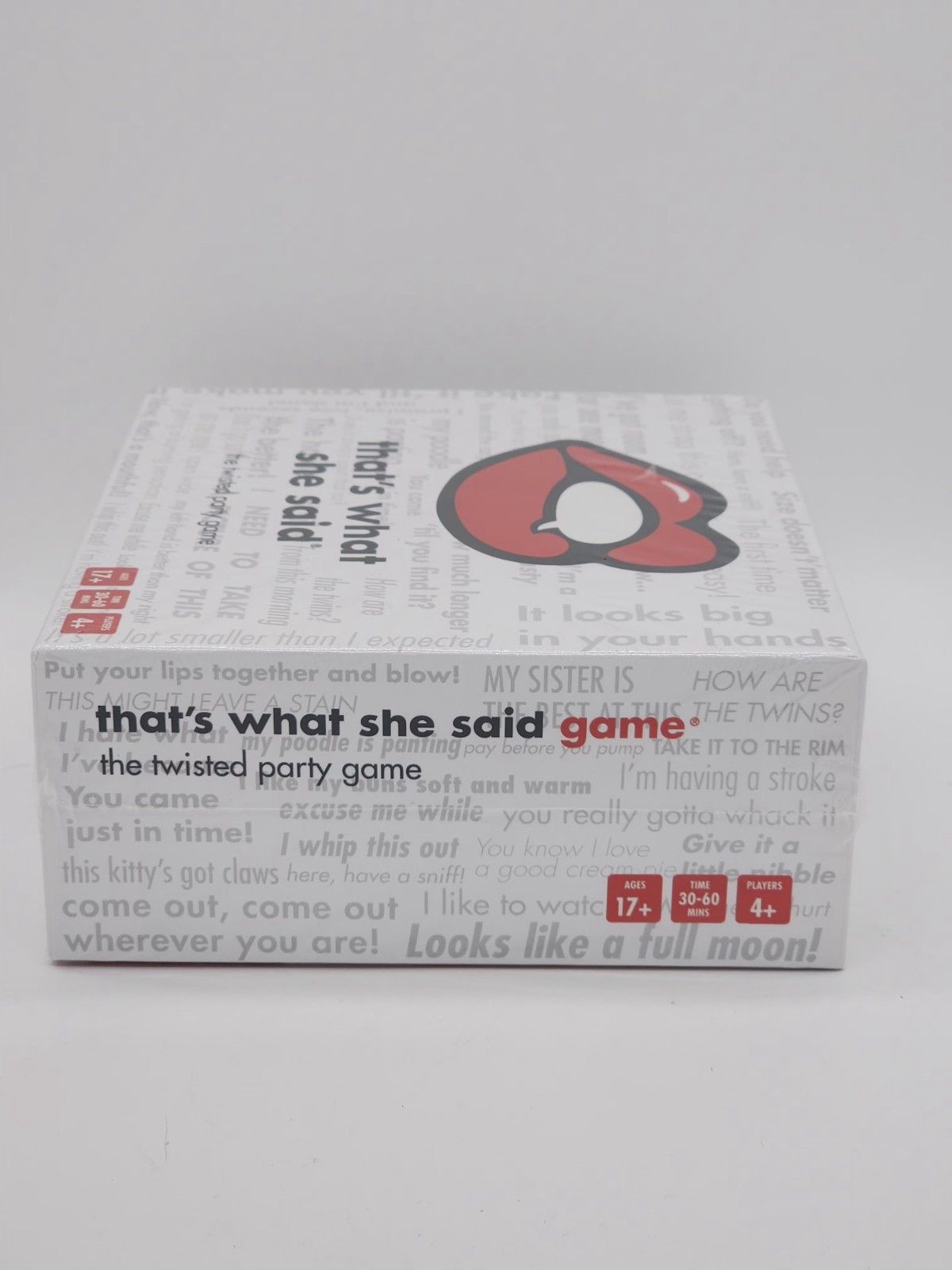 New Sealed That’s What She Said Twisted Card Game 4+ People Group Party Adult