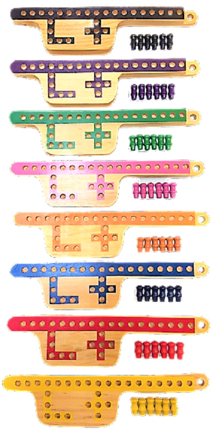 Pegs and Jokers 8 Players Thick Pine Wood Pegs Boards FREE 4 Special Decks Ship
