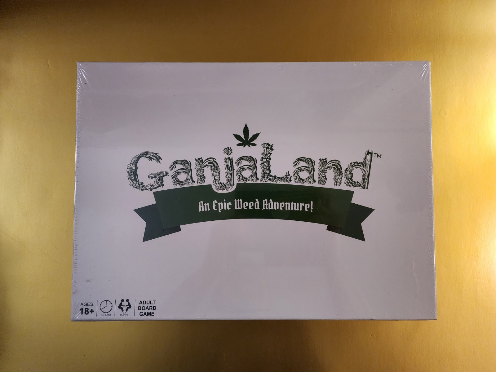 GanjaLand An Epic Weed Adventure Novelty Adult Board Game – New/ Sealed