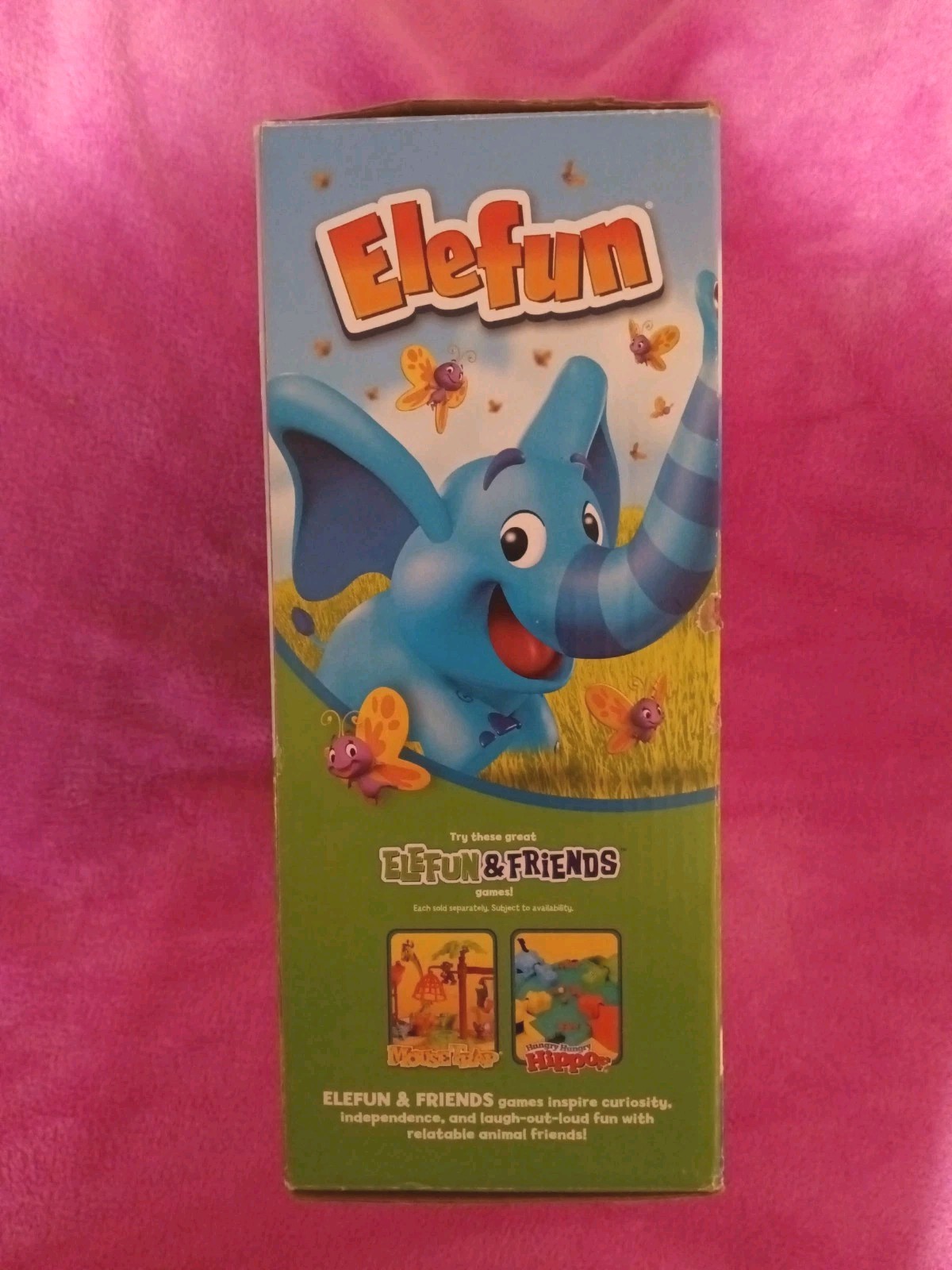 Elefun the Butterfly Catchin’ Game Complete Tested Working Condition