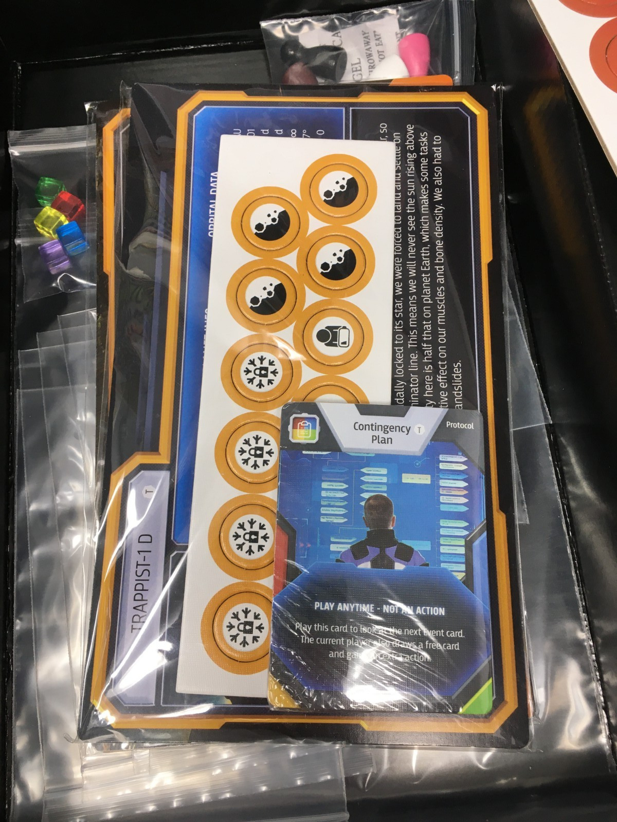 Exoworld Survival Board Game Starling -Alien Exoplanet -UNUSED Components Sealed