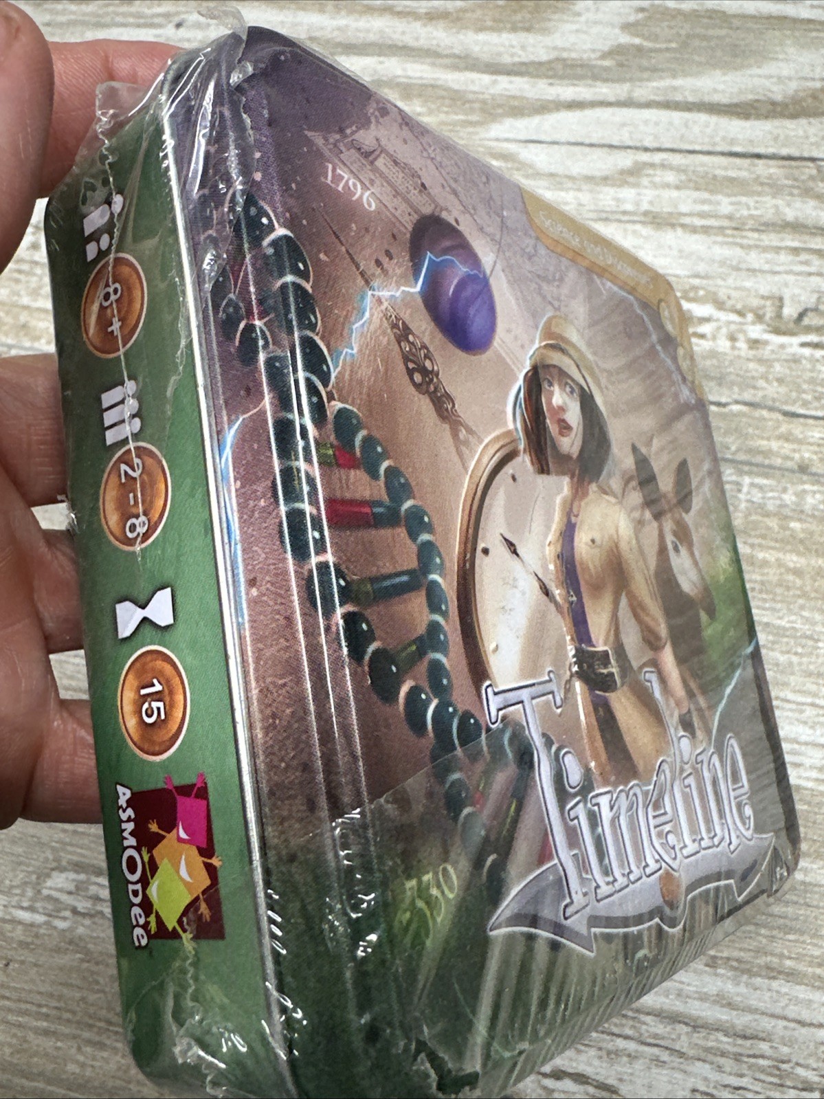 Asmodee Timeline Science and Discoveries Boxed Game 3rd Edition Complete NEW