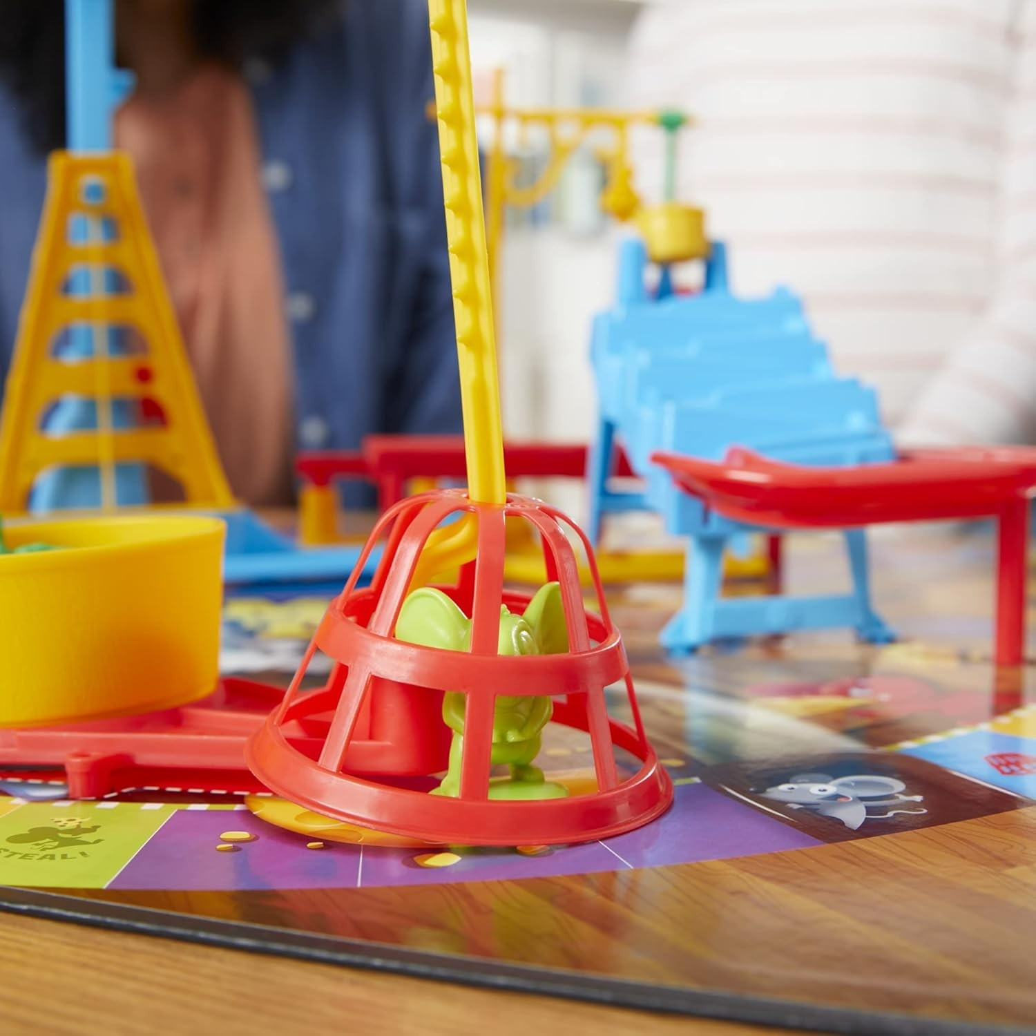 Hasbro Gaming Mouse Trap Board Game Kids 6+ Classic 2-4 Player Multicolor Easier