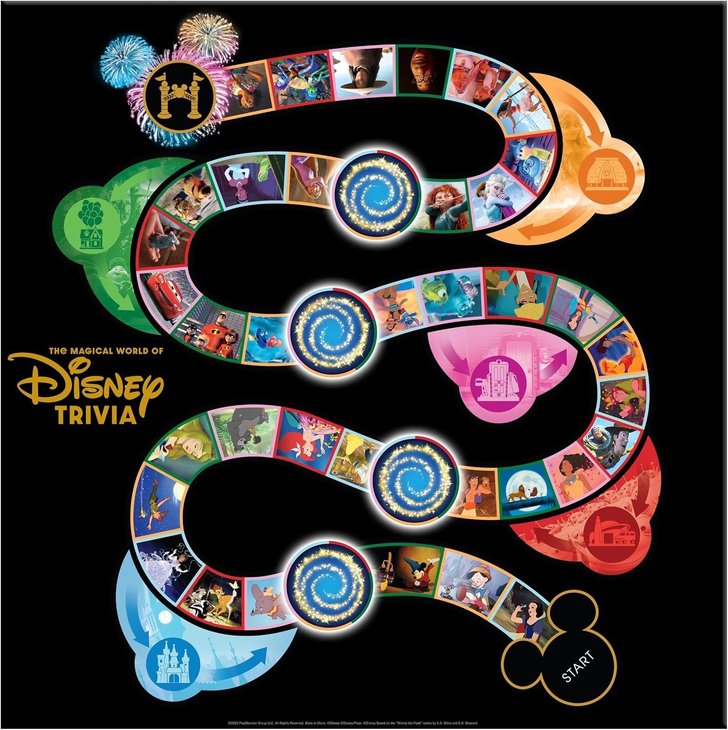 PlayMonster The Magical World of Disney Trivia Game – NIB (sealed)