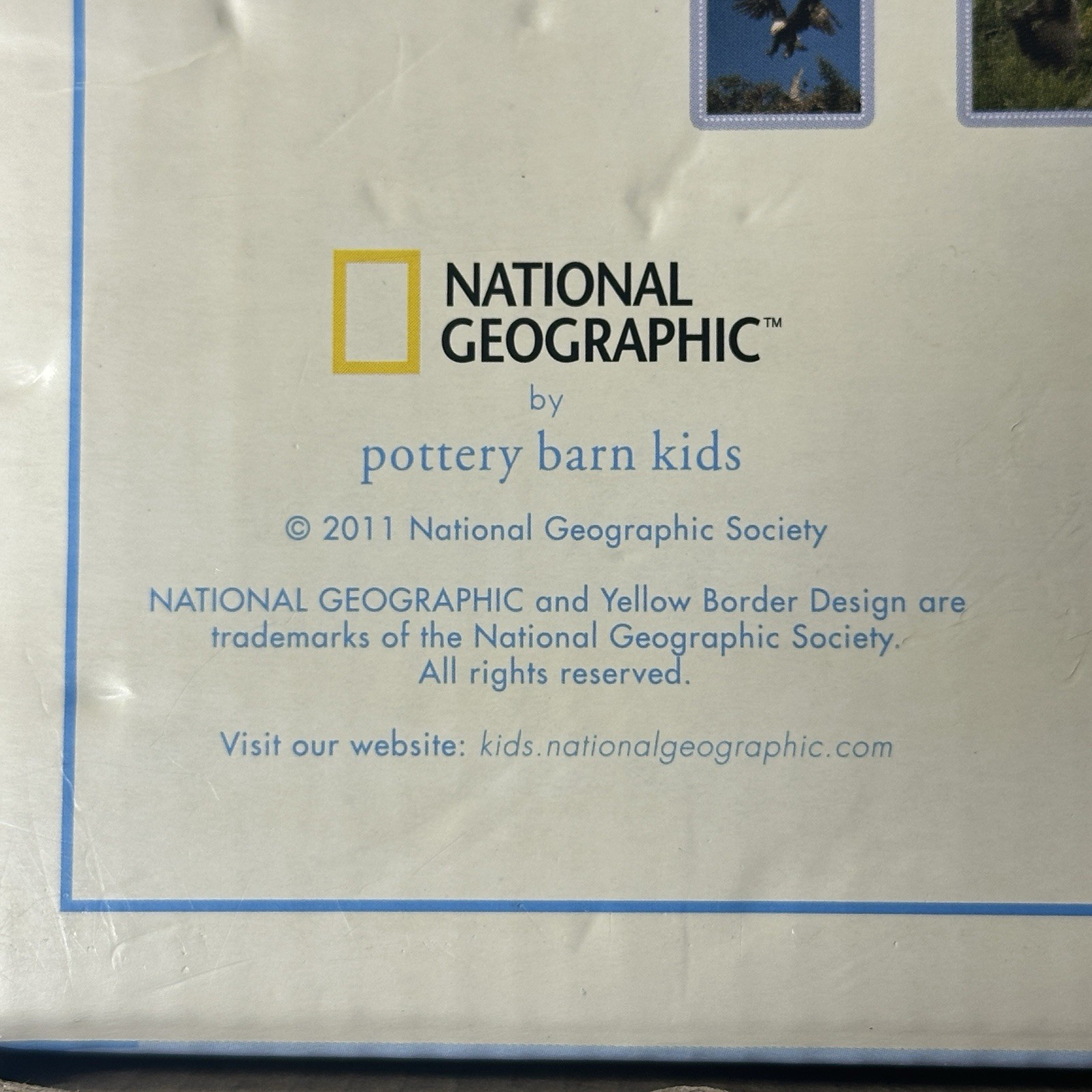 Pottery Barn Kids National Geographic Wildlife Memory Game 2011 Complete PBK