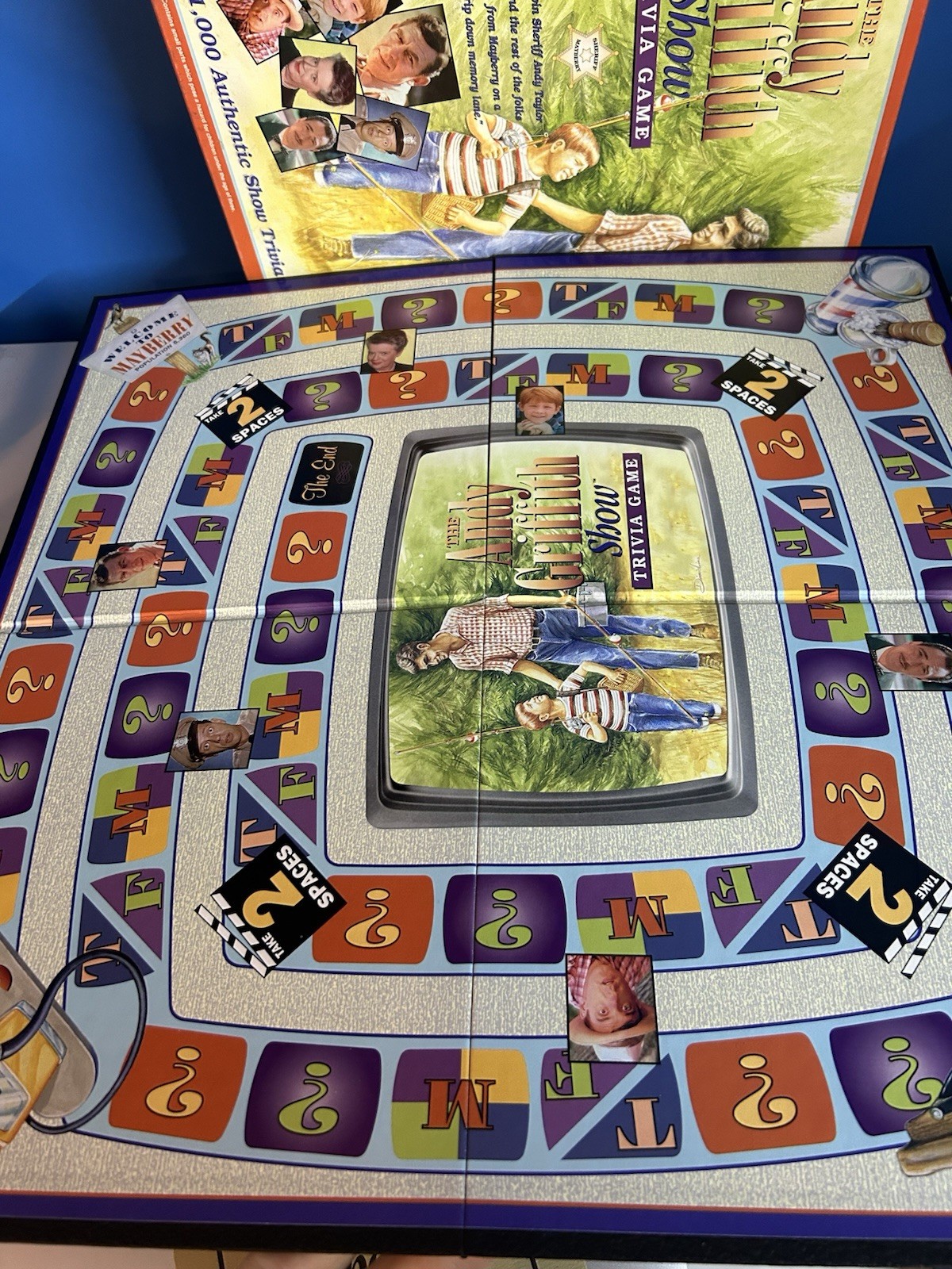 1998 The Andy Griffith Show Trivia Board Game Talicor – COMPLETE!