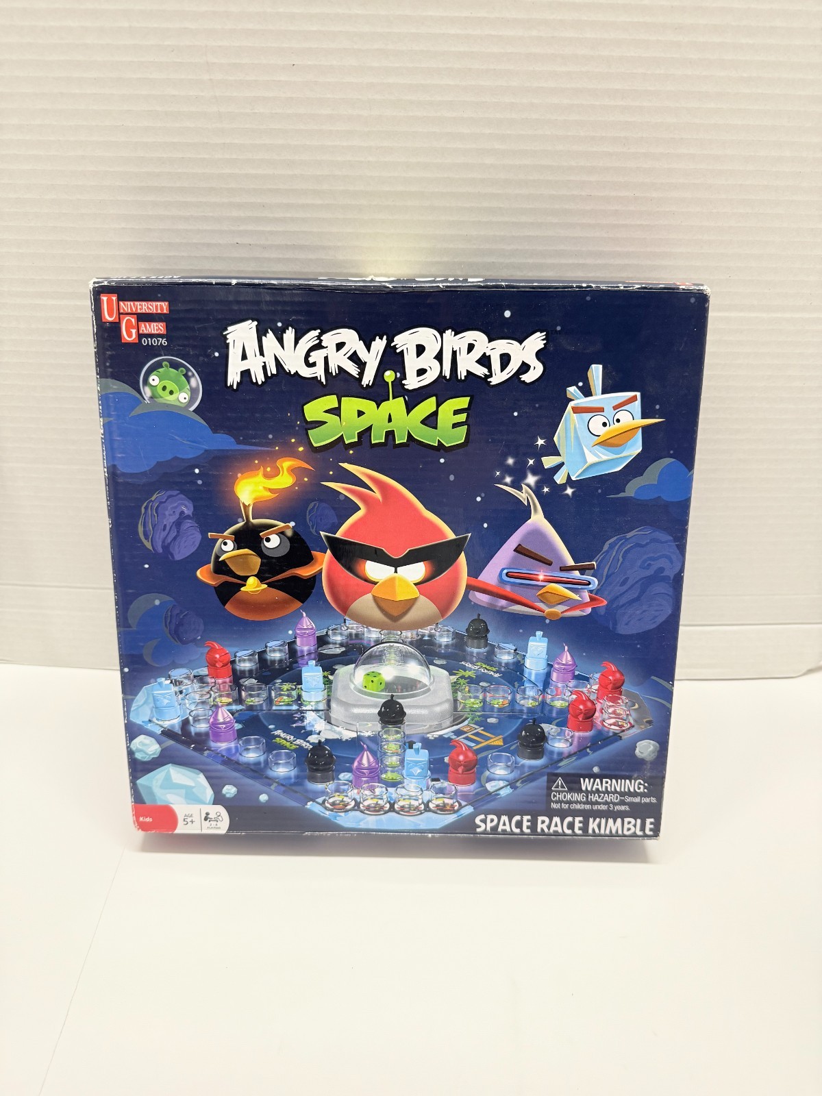 Angry Birds Space Race Kimble Pop Board Game All Pieces Complete