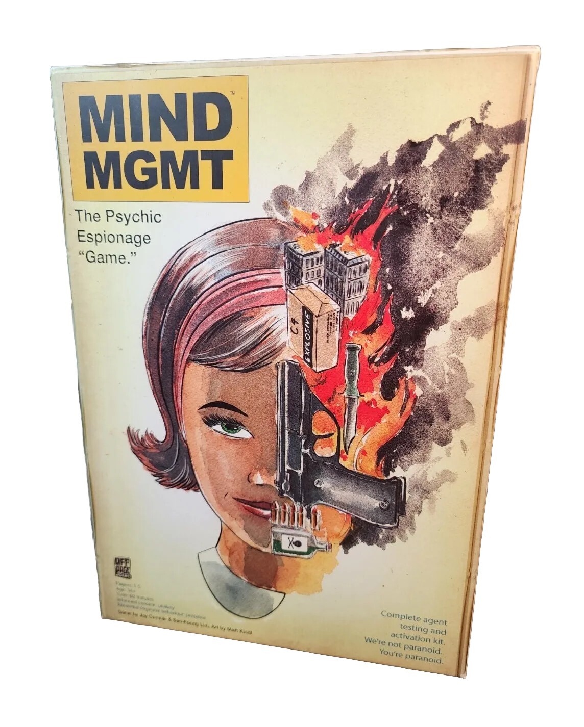 MIND MGMT The Psychic Espionage Board Game, Off The Page Games