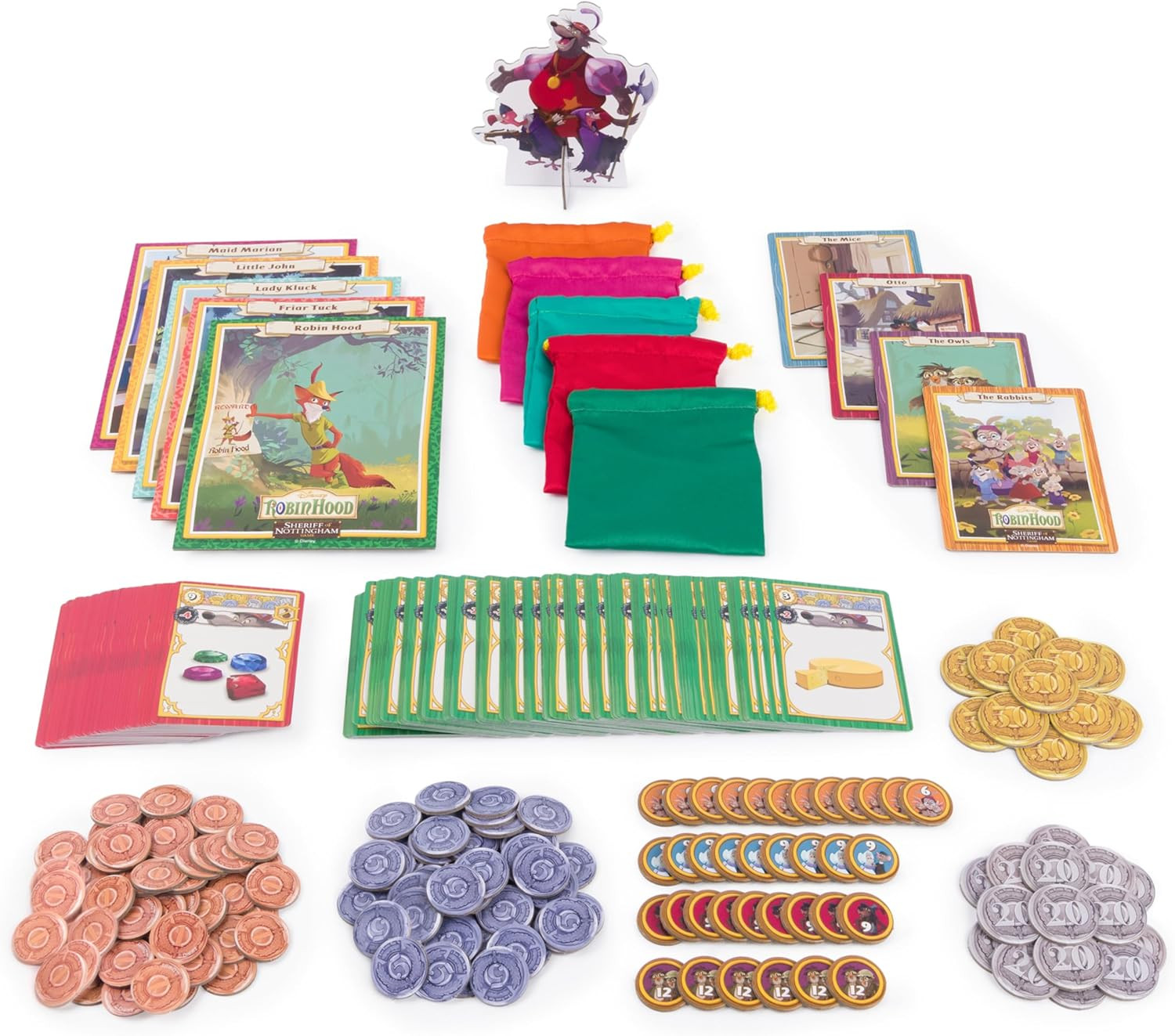 Spin Master Games, Disney Robin Hood Sheriff of Nottingham, Family Board Games,