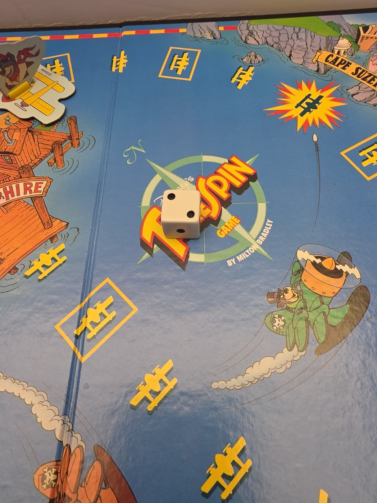 Disney Tale Spin Board Game 1991 No Box Complete Rare