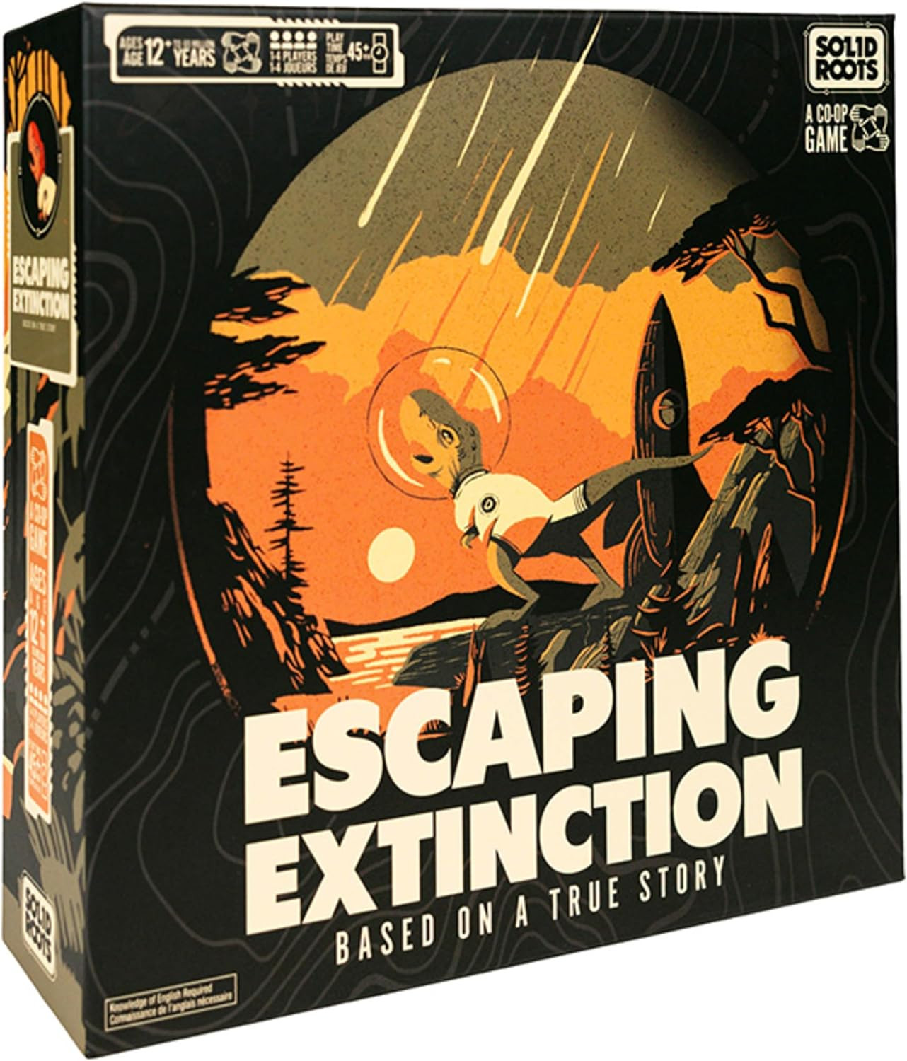 Spin Master Games, Solidroots Escaping Extinction, Cooperative Strategy Board