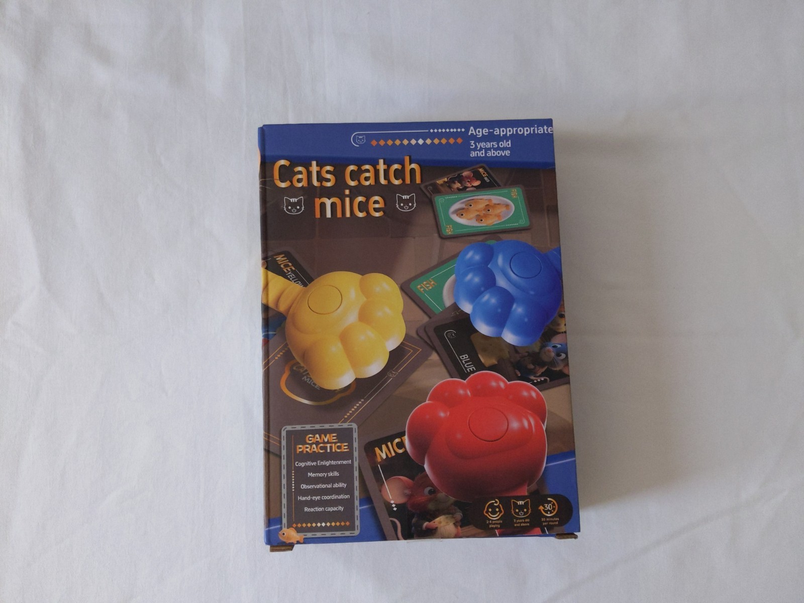 Cats Catch Mice Board Games 2025 Fun Family Kids Game Indoor Travel Camping 3+