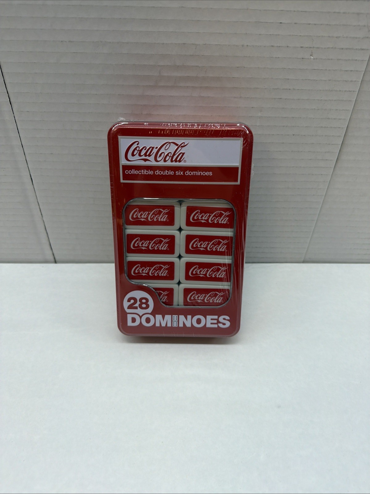 MasterPieces Tile Games – Coca-Cola Picture Dominoes 28 Piece Set