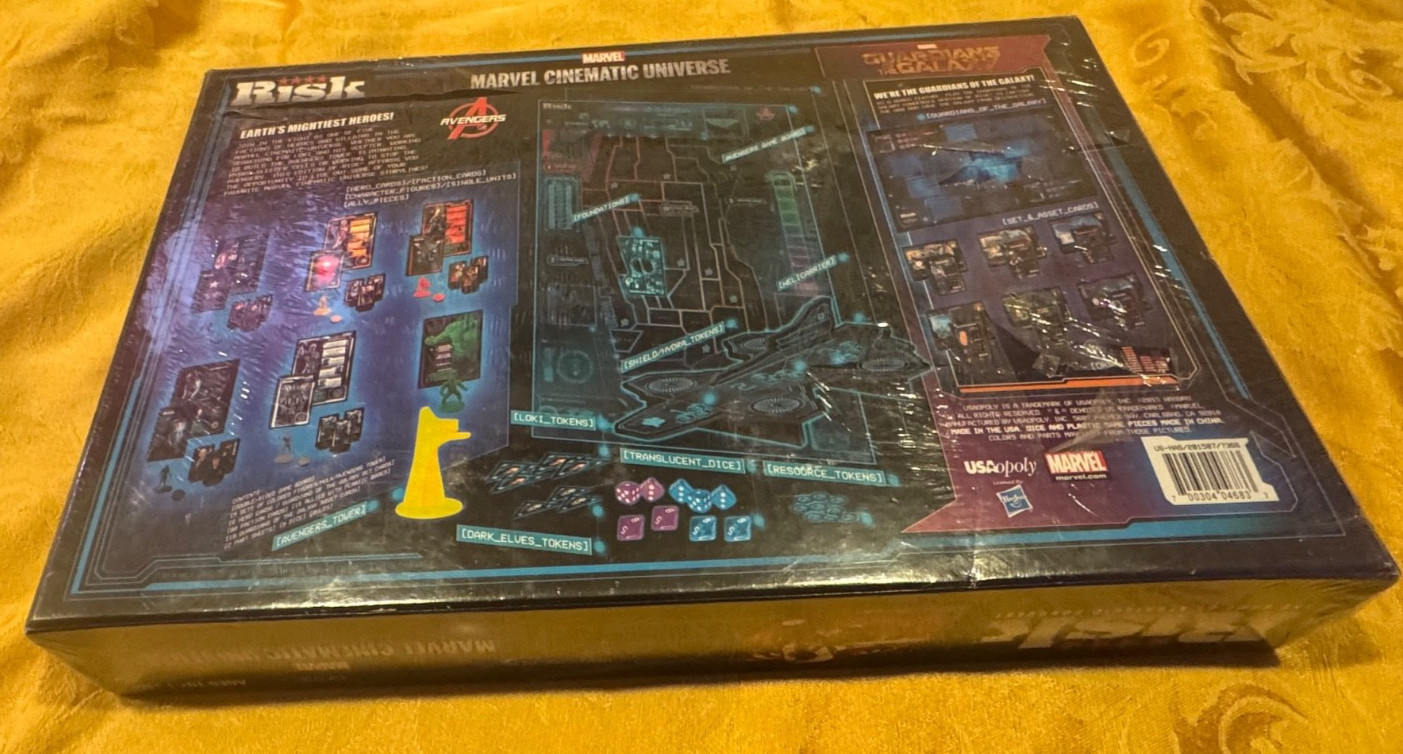 Risk: Marvel Cinematic Universe Board Game Avengers Hasbro Sealed New in Box