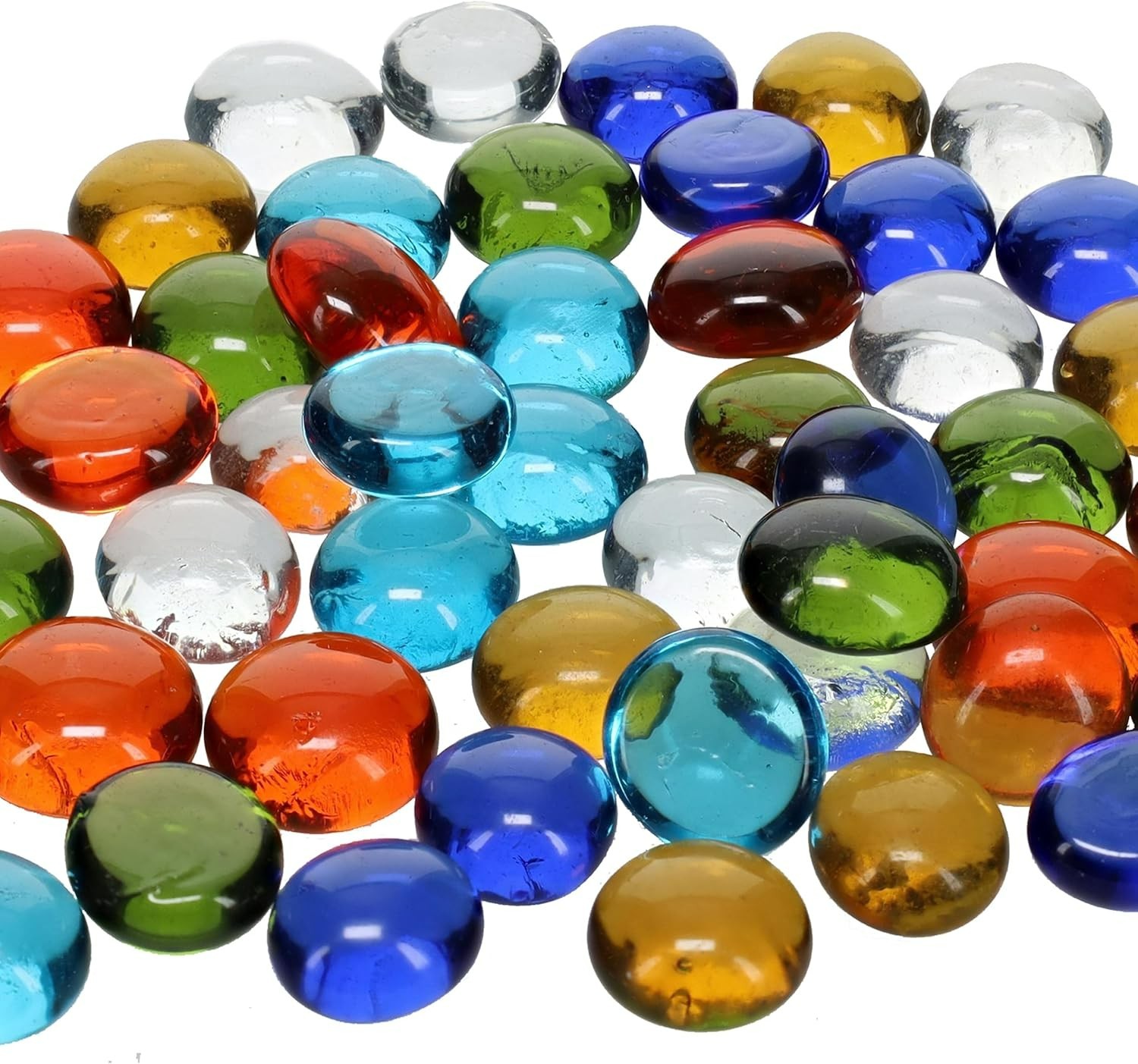 Travel-Ready 48-Pcs Mancala Stones Set – Durable Glass, Perfect Game Accessory