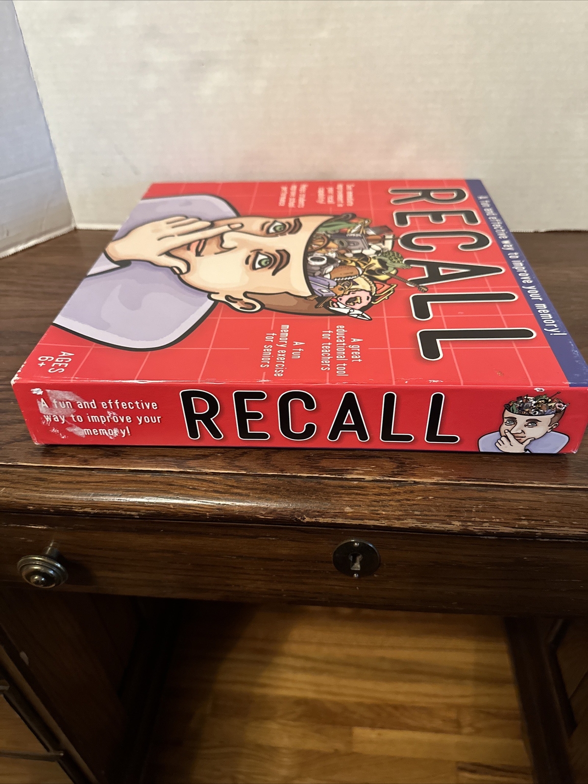 Recall Award-winning The Fun and Effective Memory Improvement Game. Pre Owned