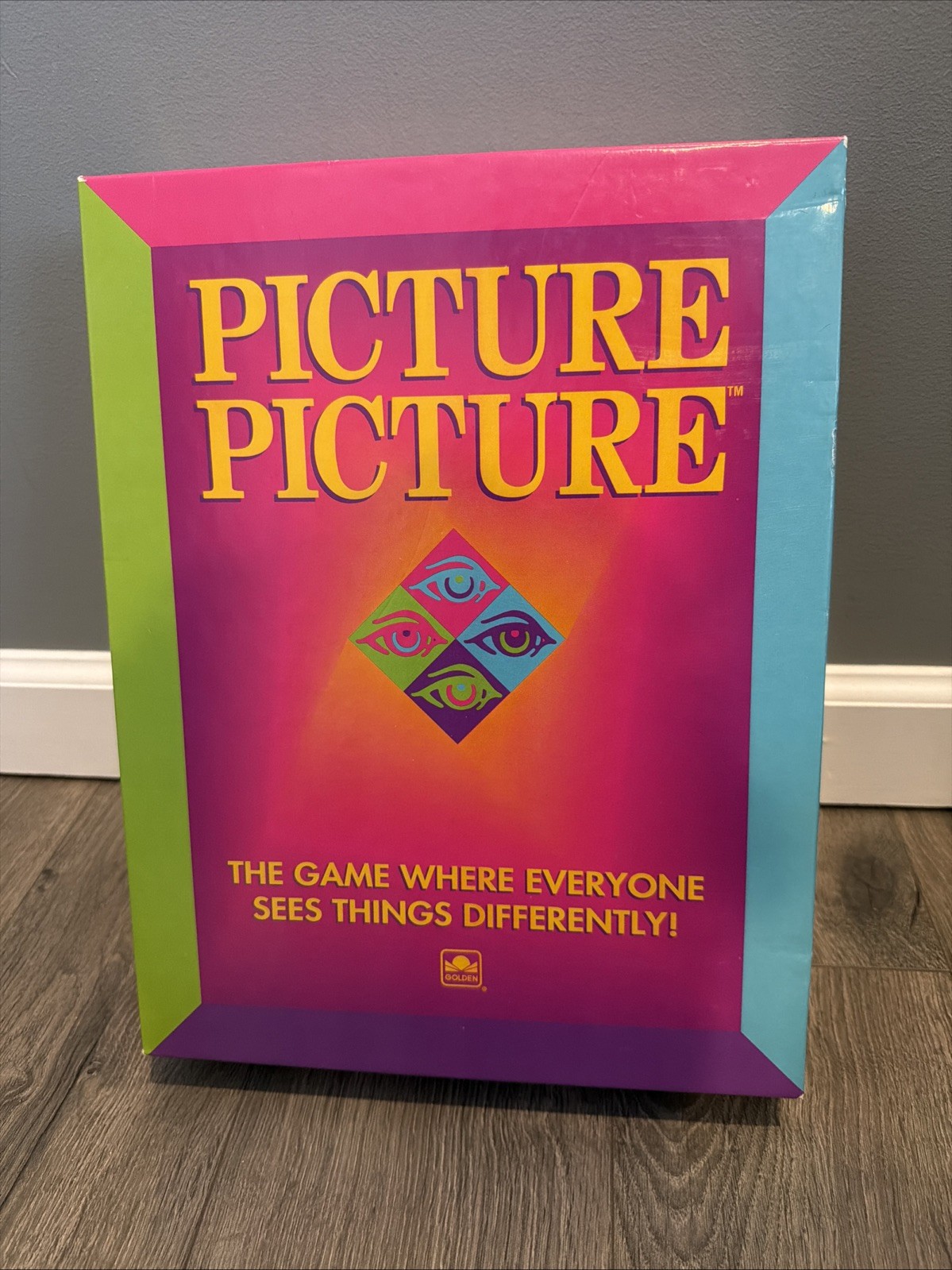 VINTAGE Picture Picture Board Game COMPLETE Golden 1992 90s Party New Sealed