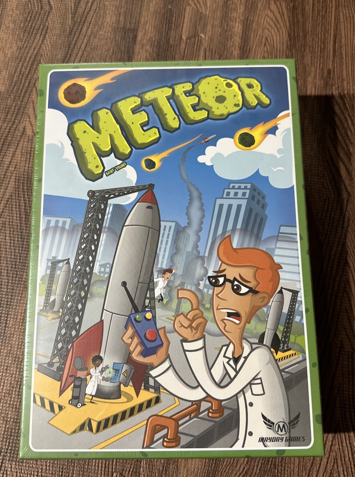 2014 Meteor Game by Mayday Games New From Kickstarter Campaign