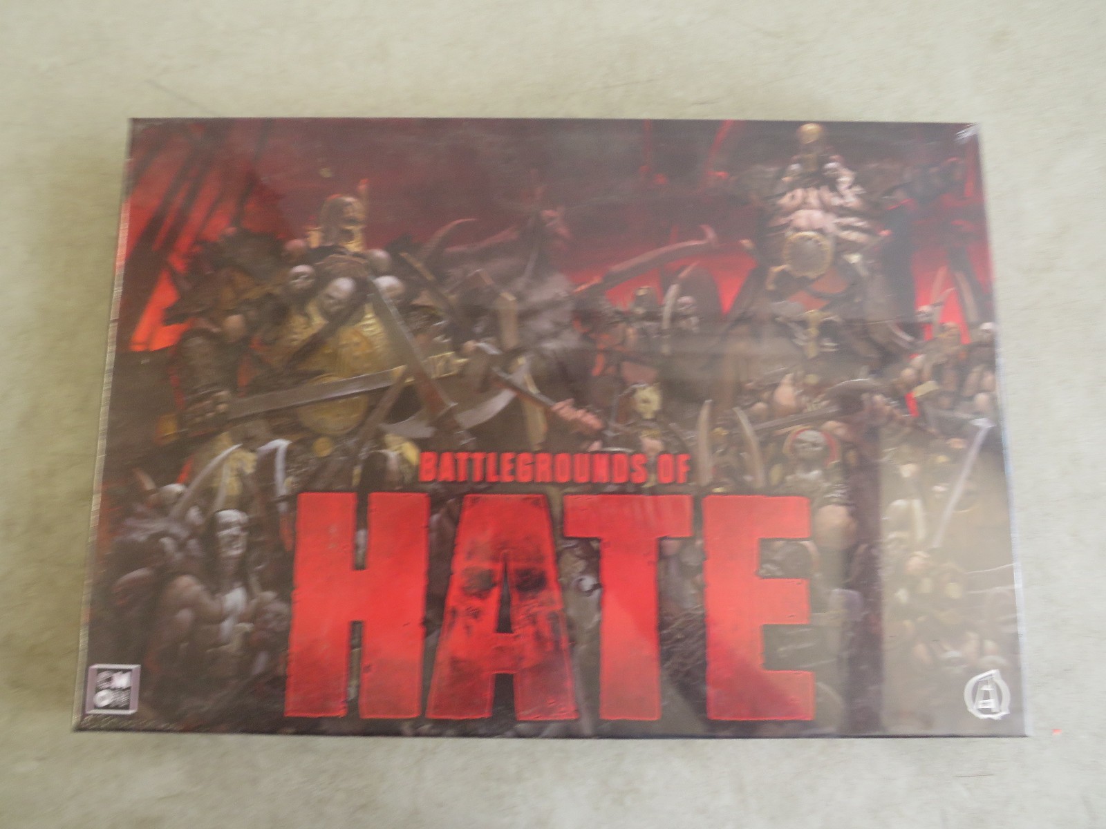 New HATE: Battlegrounds of Hate Expansion Kickstarter CMON Sealed