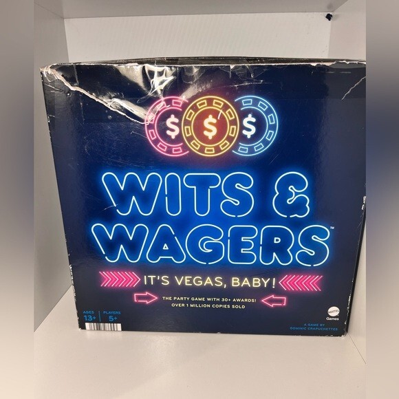 Wits and Wagers Family Edition – Awesome Games Party Board Game New! &