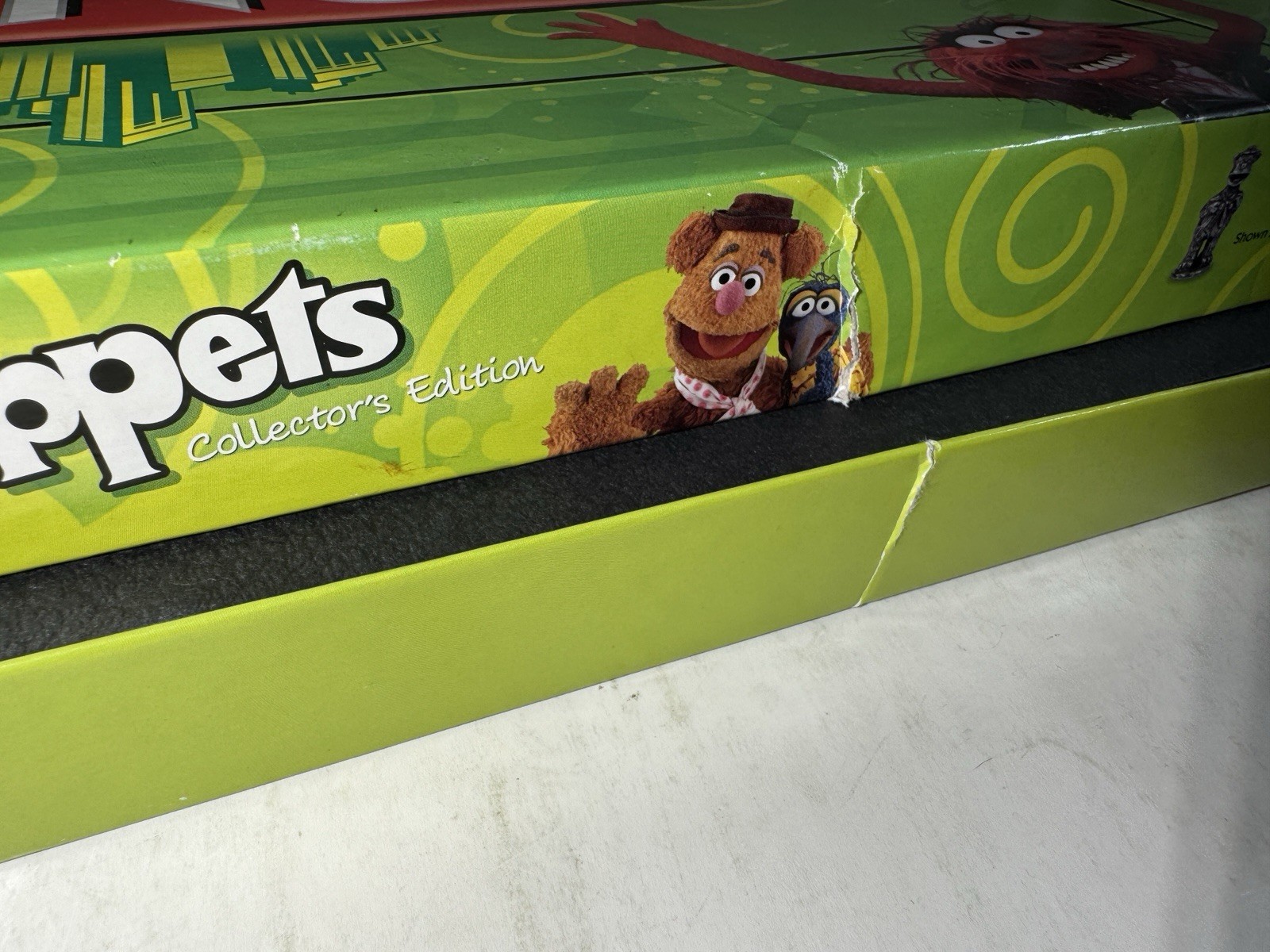 Monopoly The Muppets Collector’s Edition Board Game 2010 Incomplete 4 Tokens