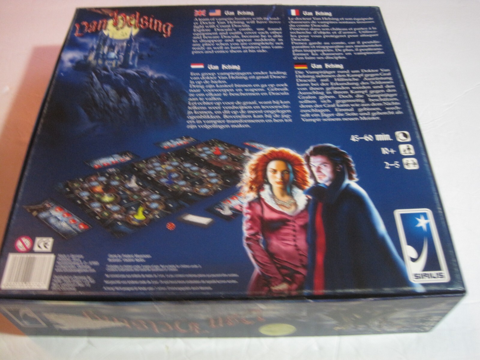 Van Helsing – Sirius Board Game – COMPLETE