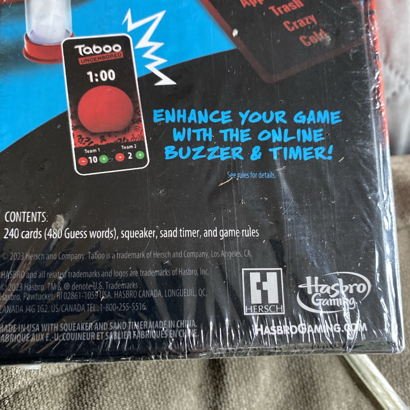 Taboo Uncensored Board Game for Adults Only | Ages 17+ | 4+ Players | 20 Mins…