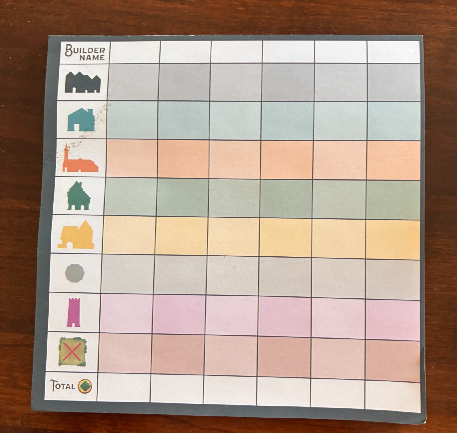 TINY TOWNS Board Game City-Building Strategy COMPLETE 2019 AWARD WINNER Ages 14+