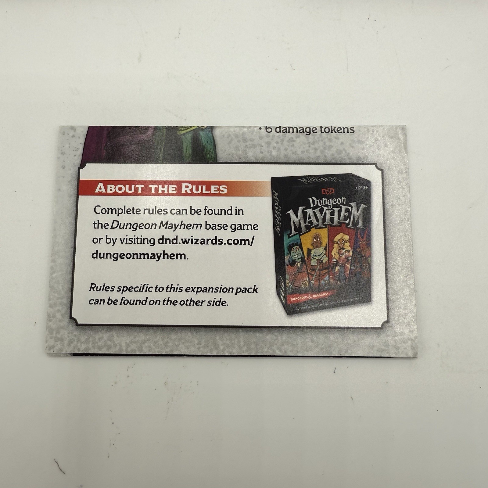 Dungeons & Dragons Dungeon Mayhem Battle For Baldur’s Gate Expansion Pack D&D