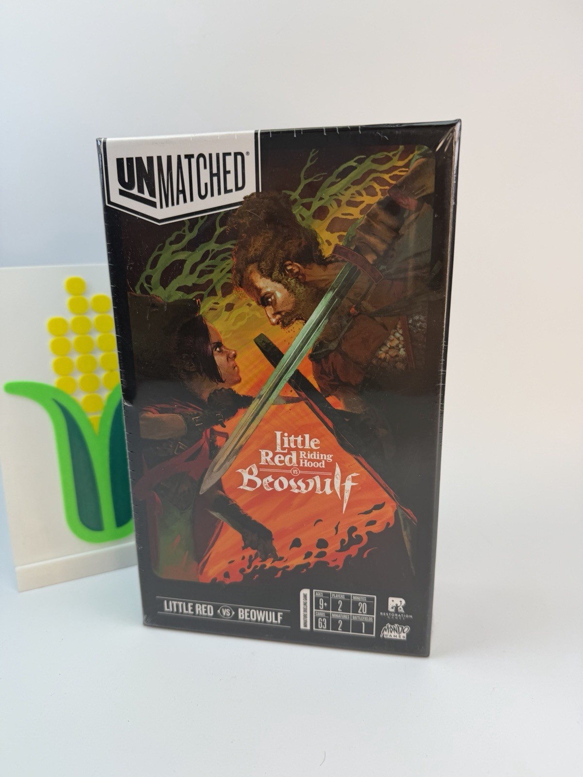 Unmatched: Little Red Riding Hood vs. Beowulf Board Game – New, Sealed