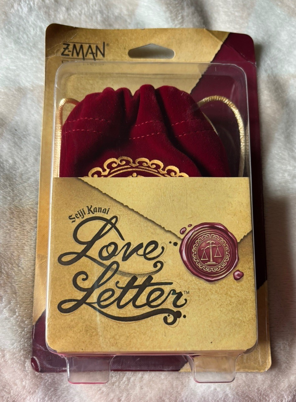 Love Letters Board Game Seiji Kanai New Sealed Card Games Z-Man 2019 Edition