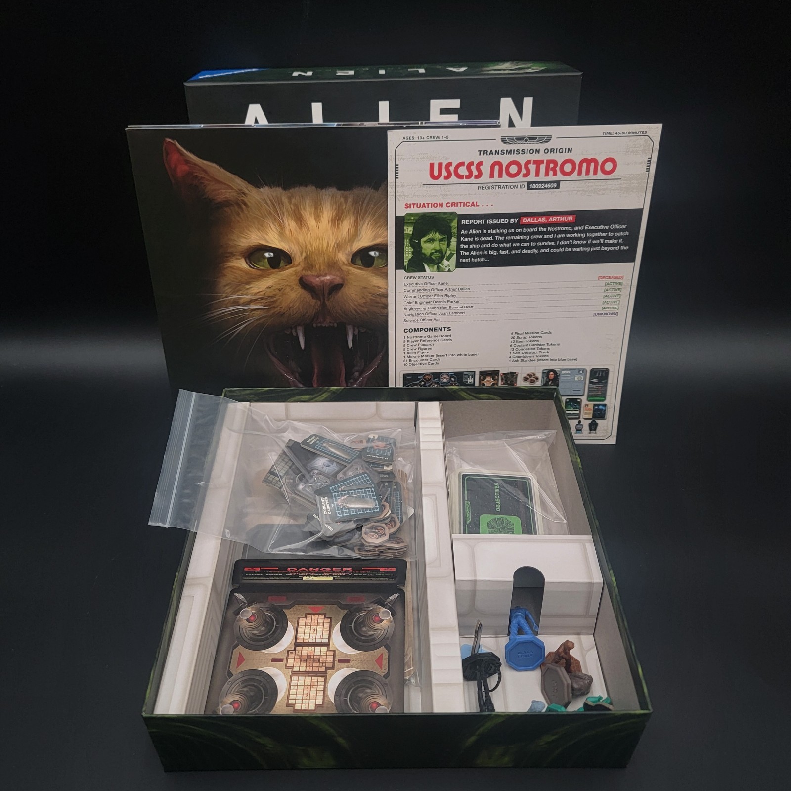 Alien: Fate of The Nostromo Board Game, Complete