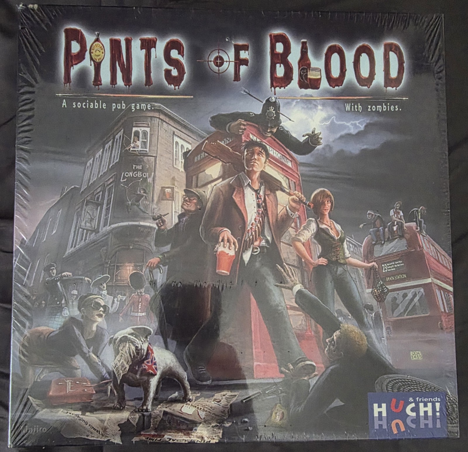 Pints of Blood | Semi-Cooperative Board Game | HUCH! & friends