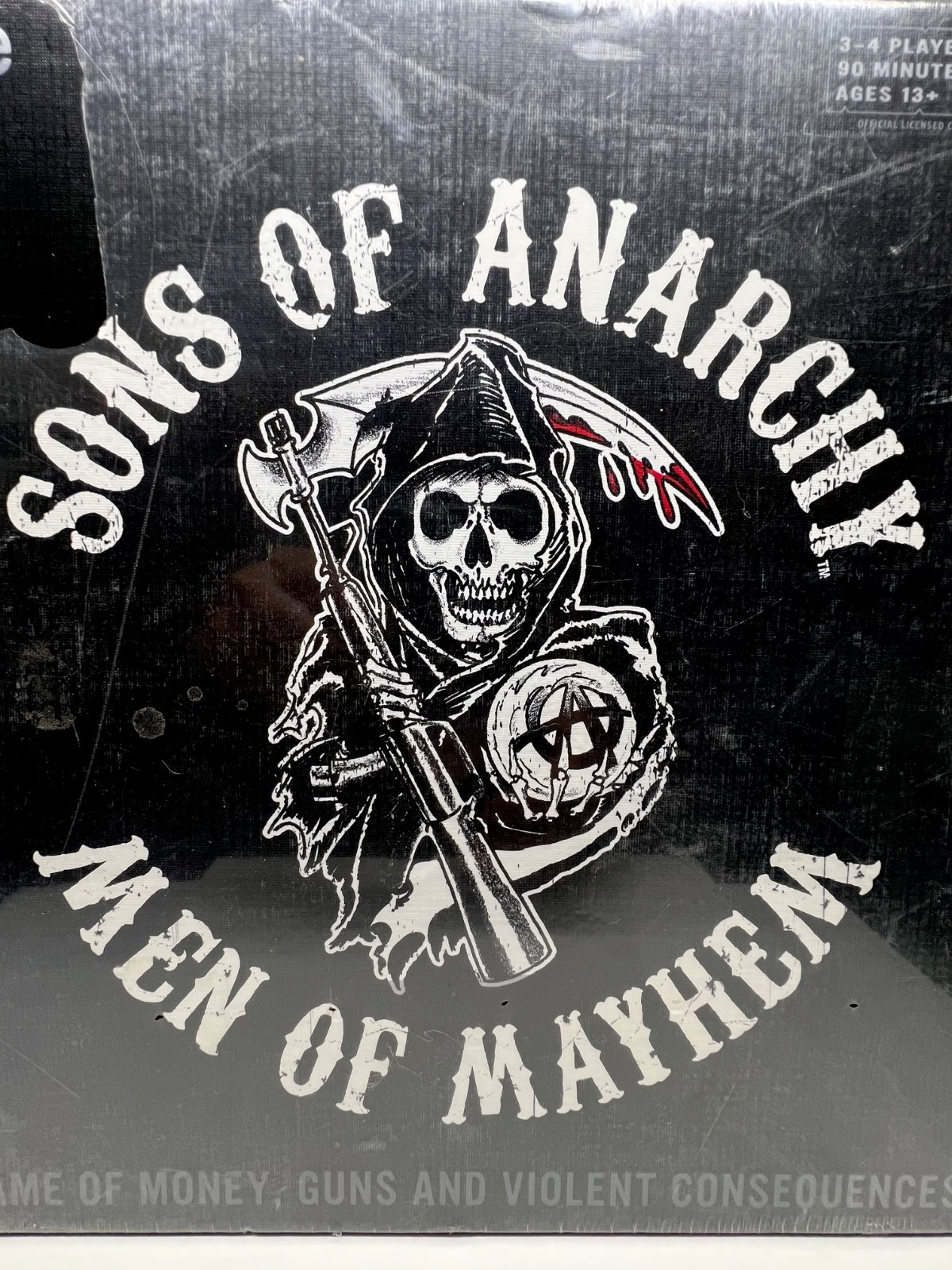 Sons of Anarchy: Men of Mayhem Board Game 2014 SEALED! Never Opened! Complete