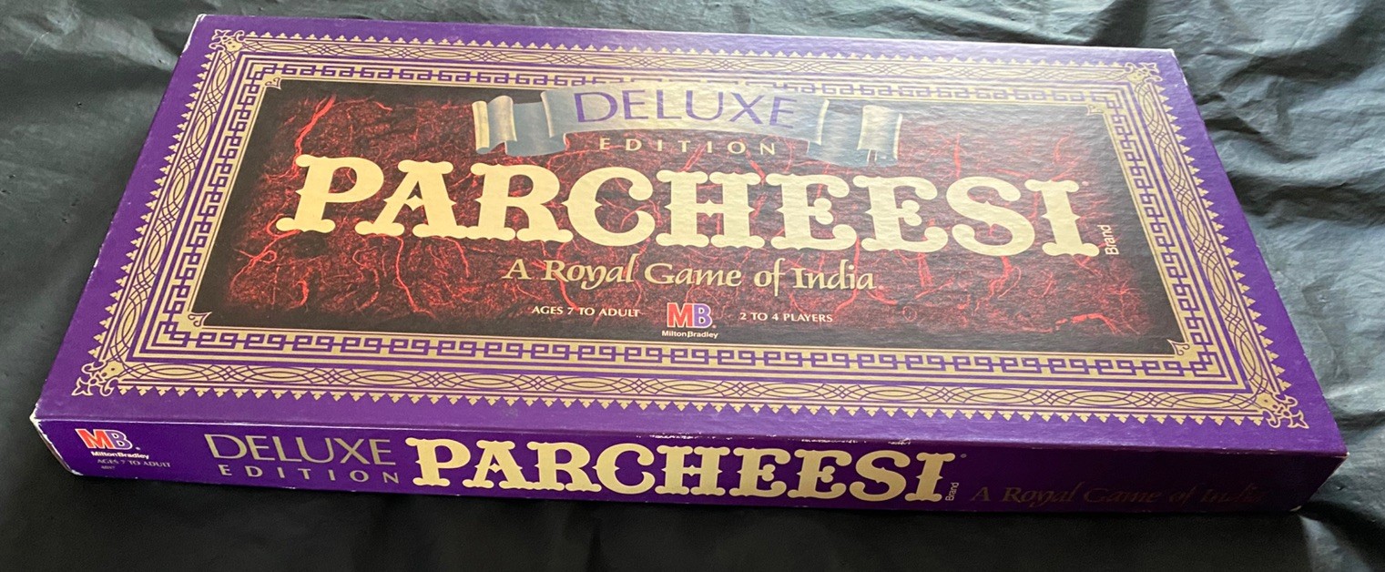 Parcheesi | Deluxe Edition | 1989 Board Game | Ships in Poly Mailer