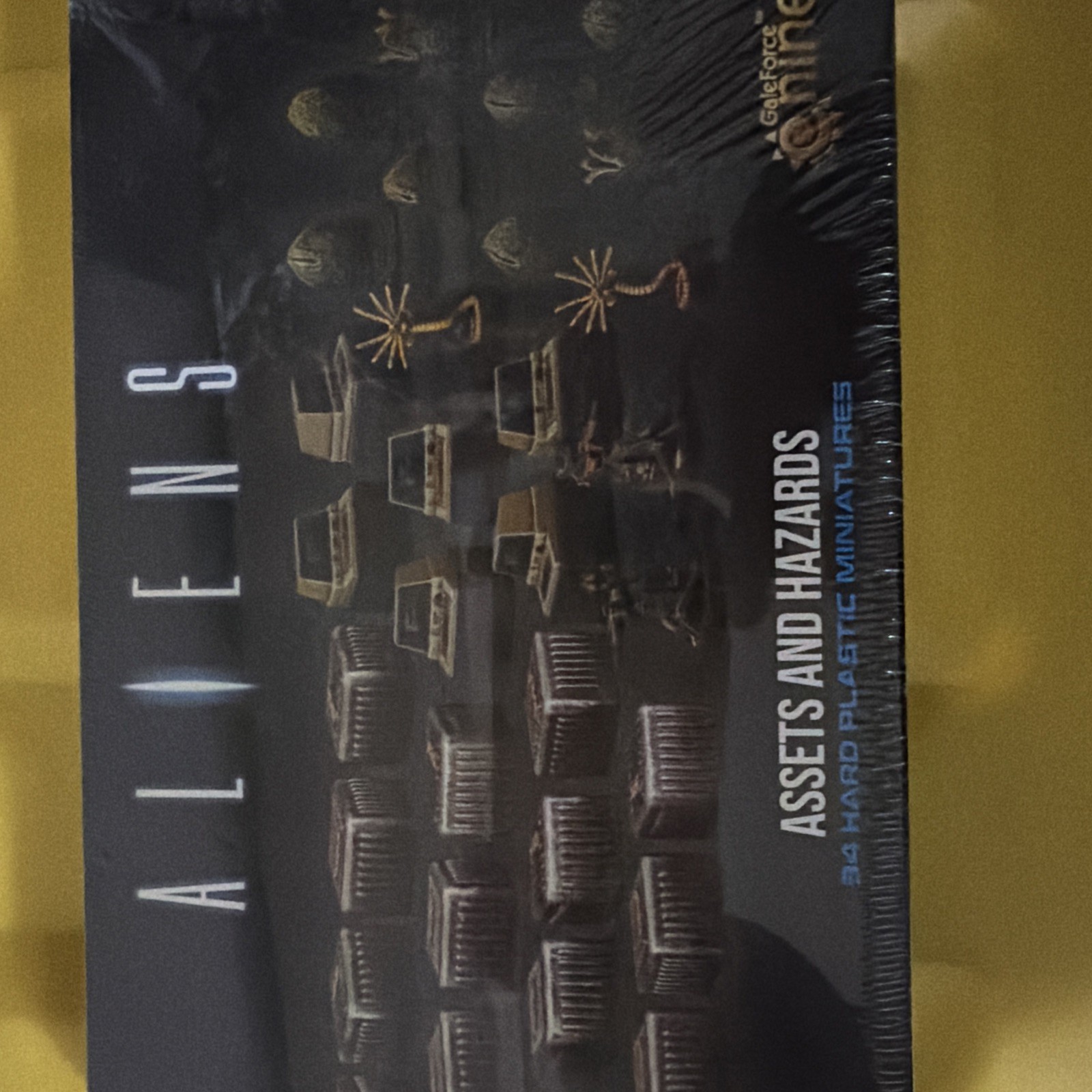 Gale Force 9 Aliens 04 Assets & Hazards miniatures
