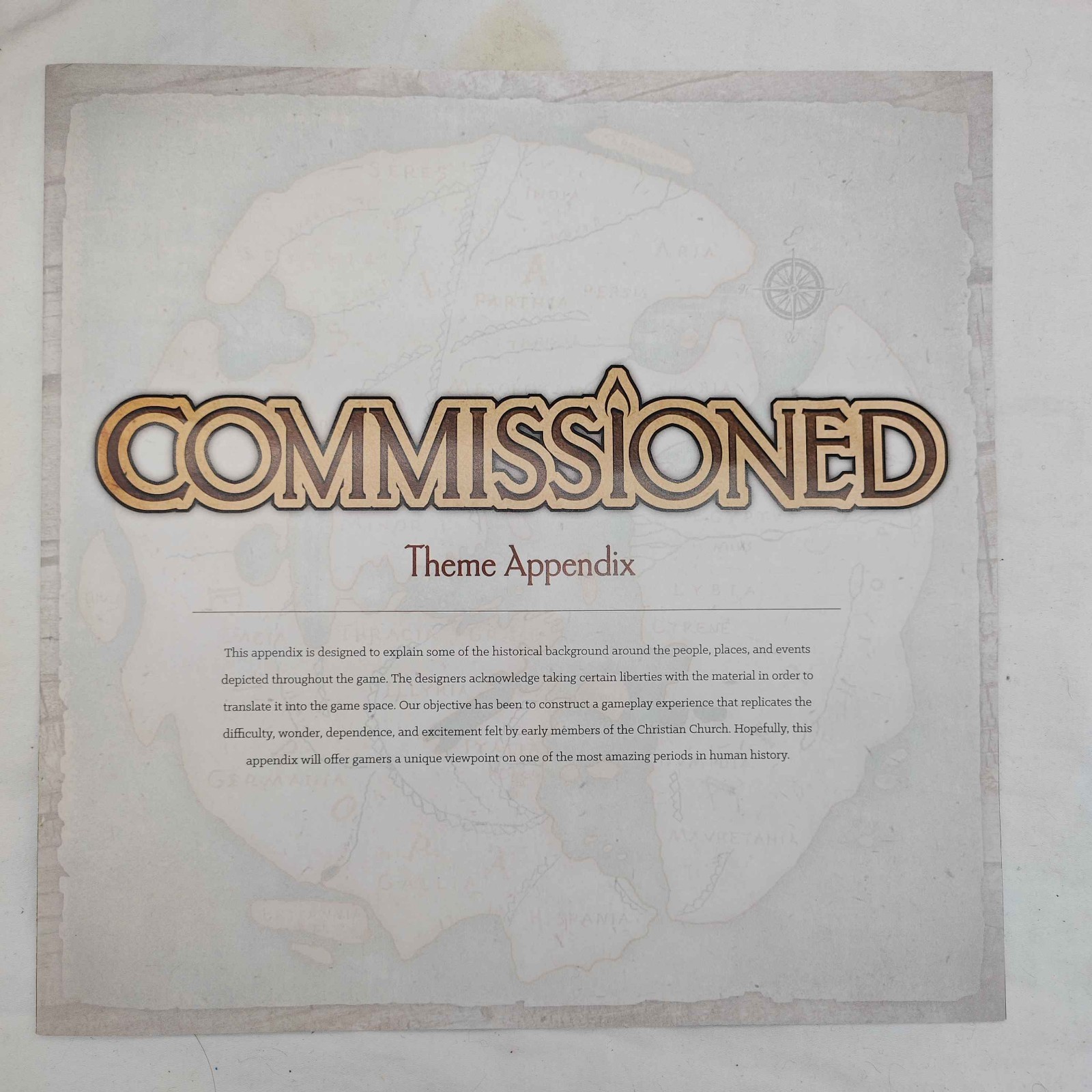 Chara Games – Commissioned Board Game (2016) – COMPLETE! EXCELLENT!