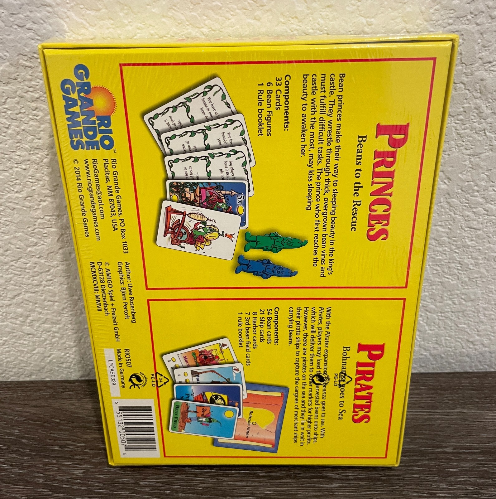 Bohnanza Princes and Pirates Board Game – New – Sealed