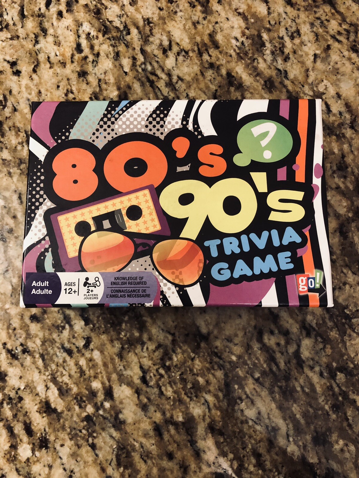 80-90s Trivia Board Game- Madonna Rubiks Cube POP Culture Music TV Sports