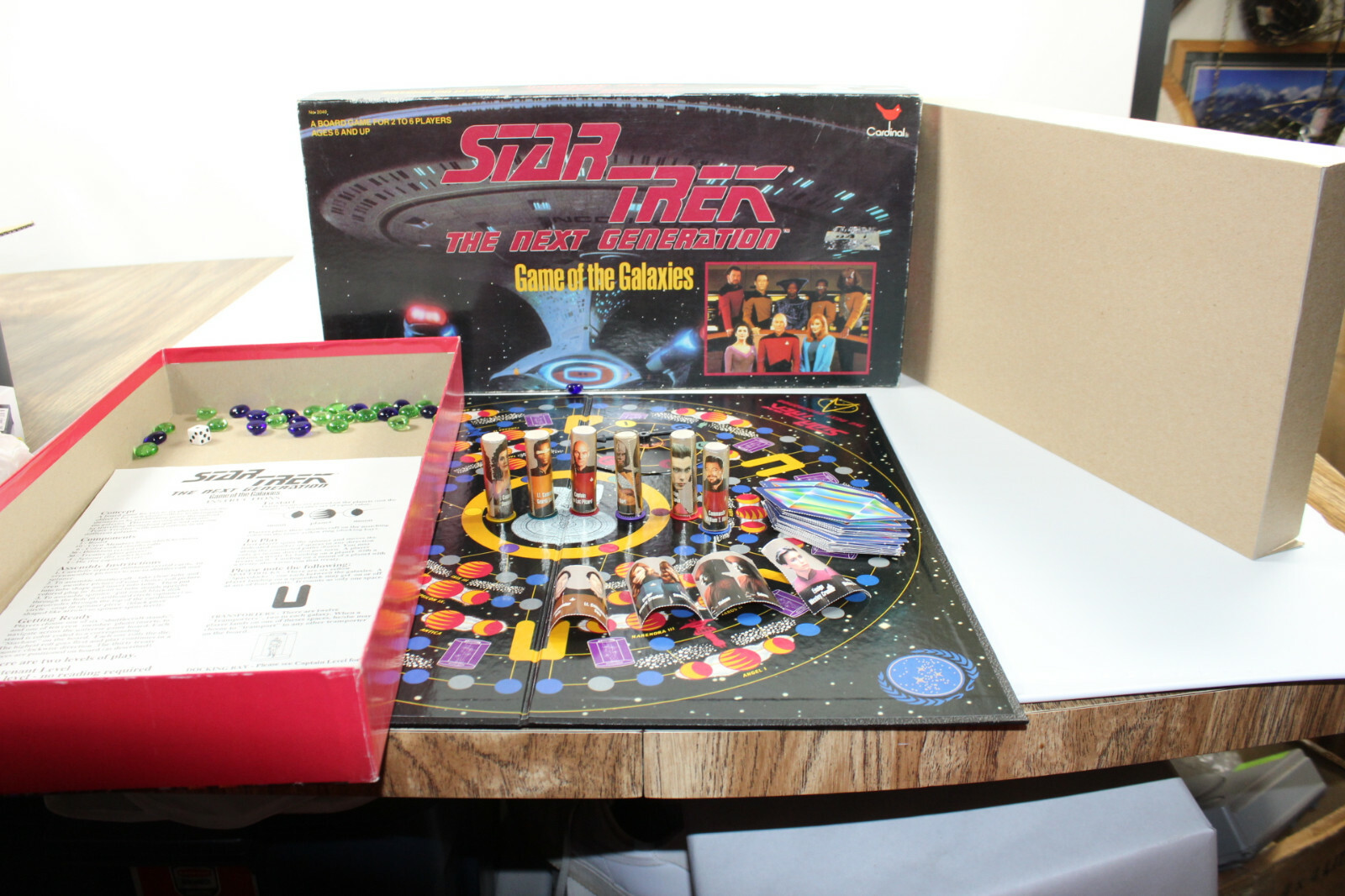 Star Trek:The Next Generation Game of the Galaxies Board Game 1993 #2040