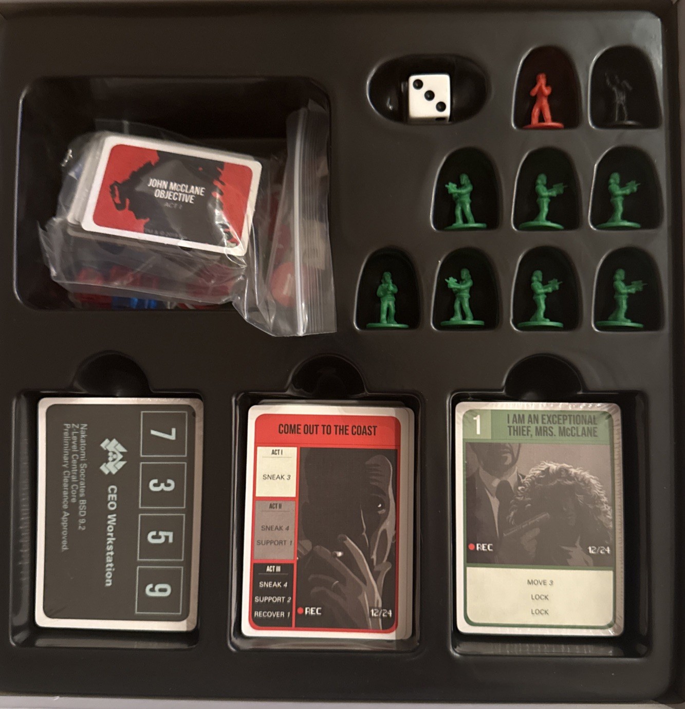 Die Hard The Nakatomi Heist Board Game 100% COMPLETE! Read