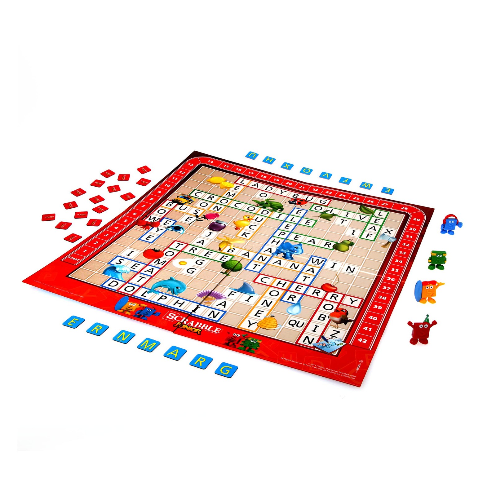 Hasbro Gaming Scrabble Junior Board Game | 2-4 Players | Original version