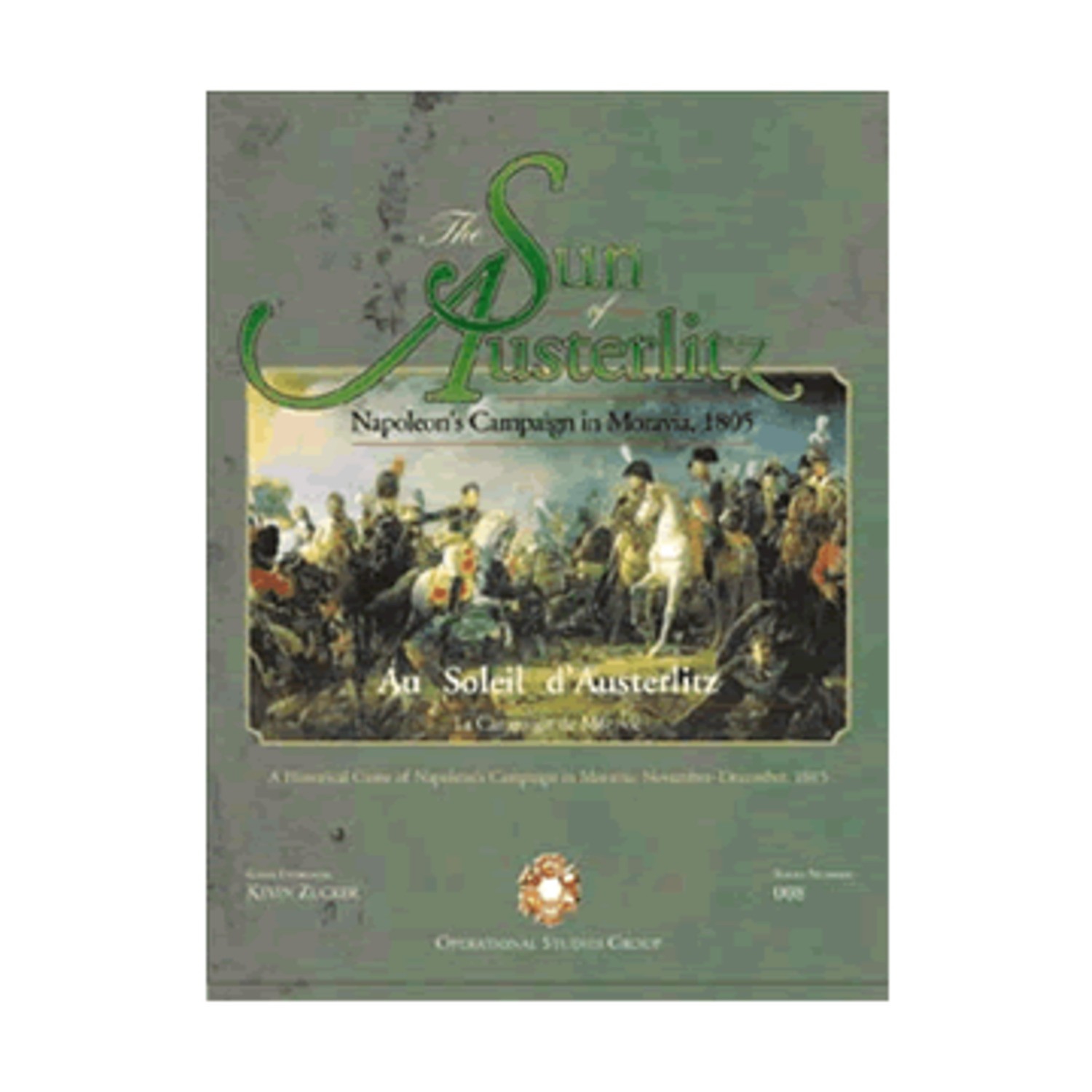 OSG Wargame Sun of Austerlitz Box VG+/NM