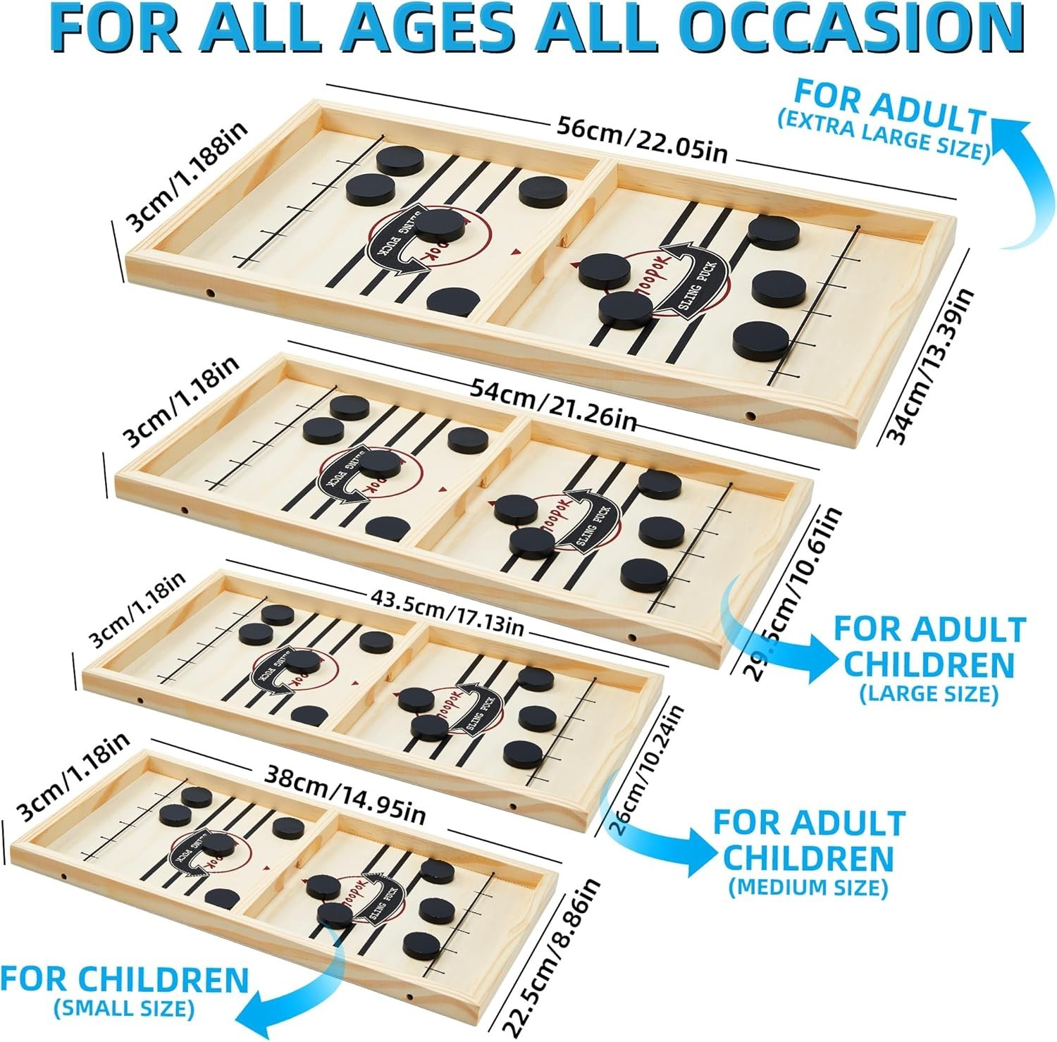 Fast Sling Puck Game set – Fun and Eco-Friendly Family Board Experience