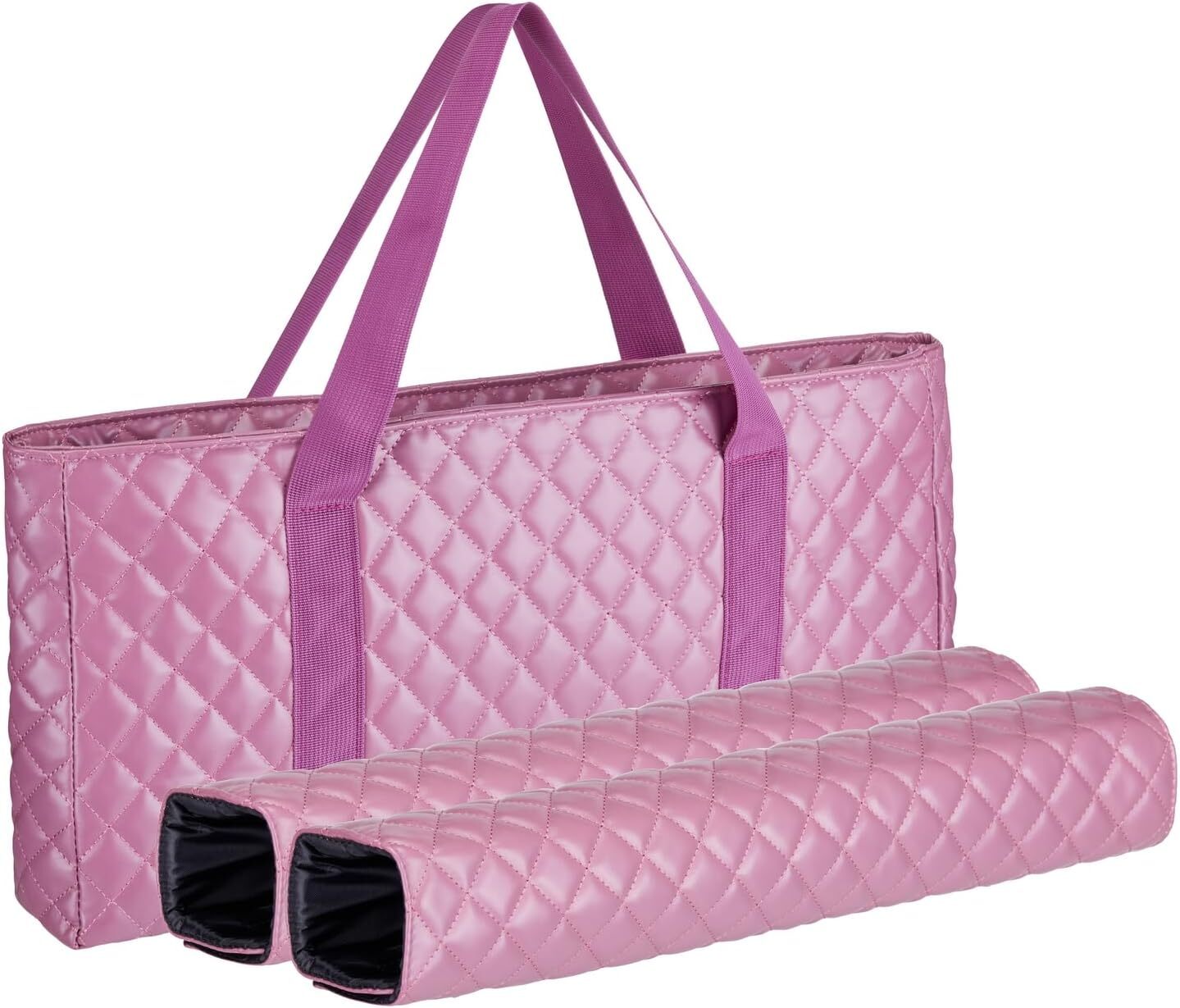 American Mah Jongg Complete Set with Purple Pink PU Bag .