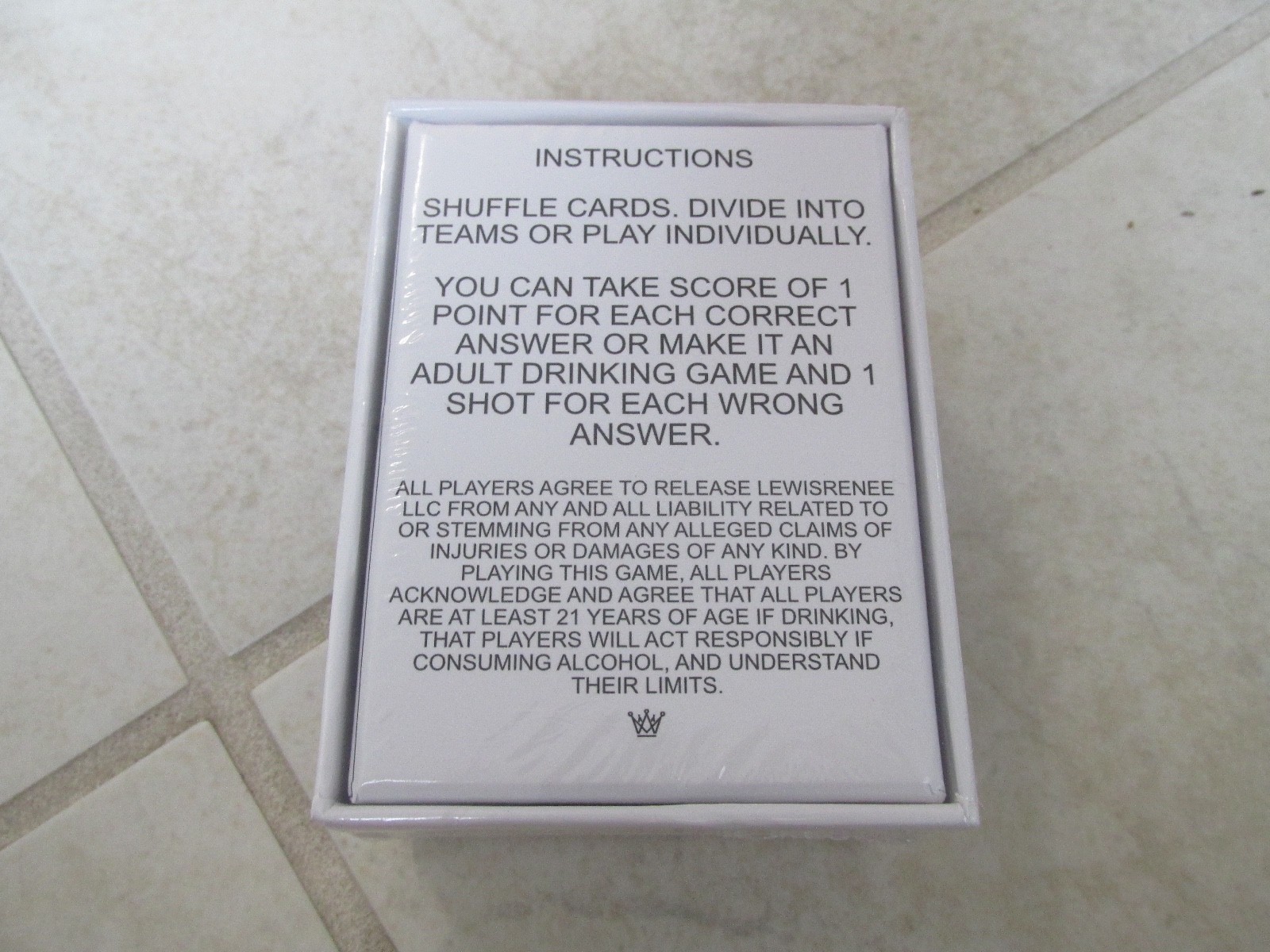 NEW MLK BLVD 90’s Culture Trivia Game Cards SEALED
