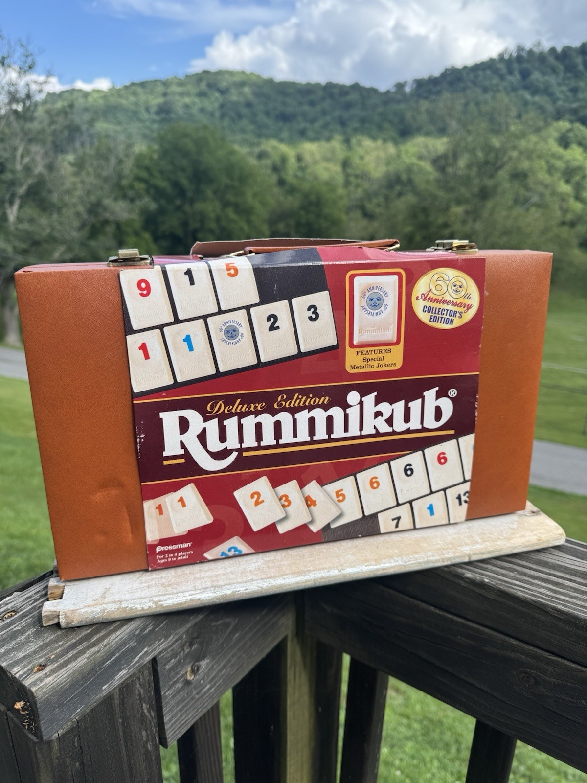 Rummikub 60th Anniversary Deluxe Collector’s Edition Case Appears Unopened