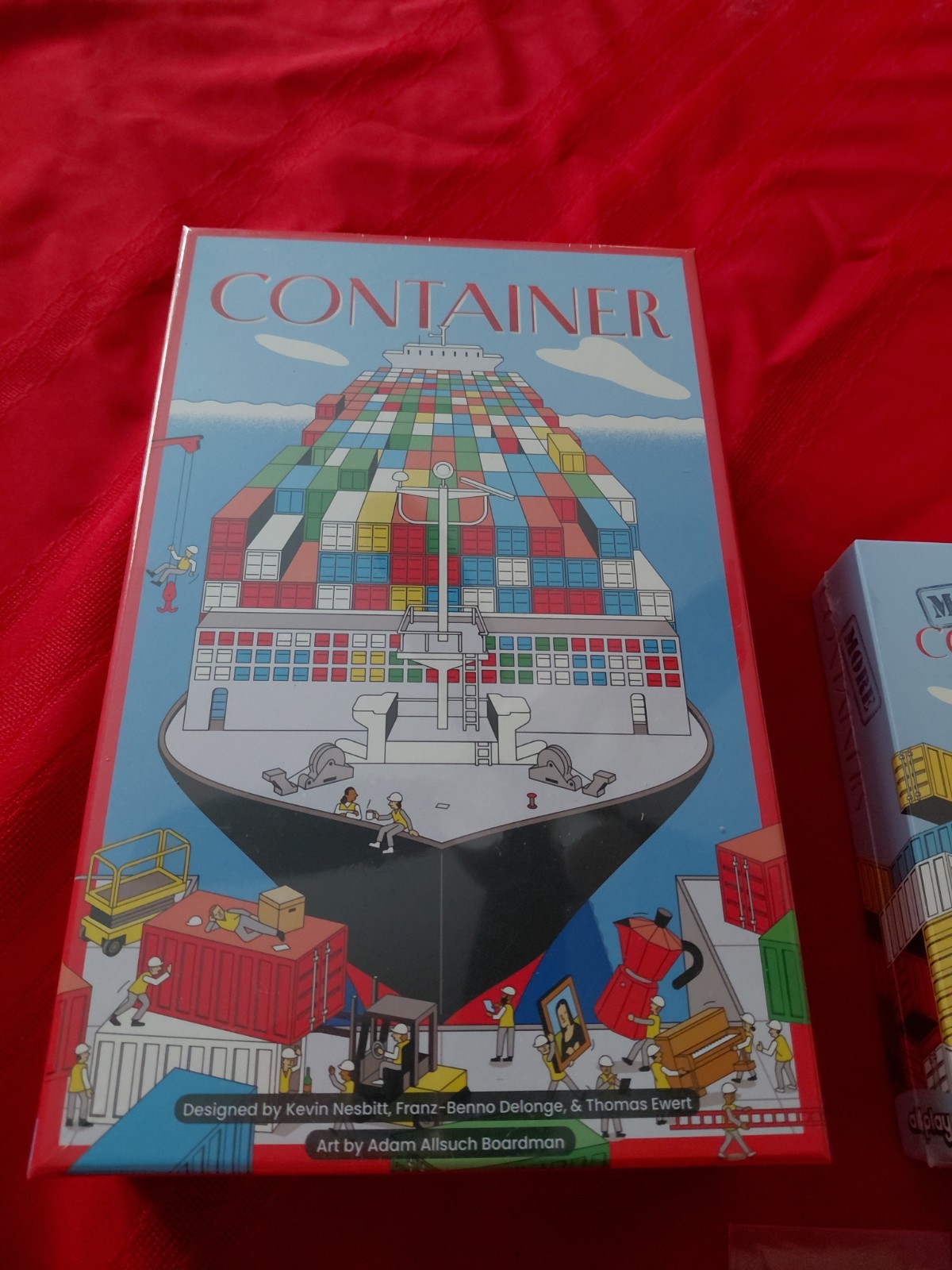 Container Board Game + More Containers + Allplay Medallion – New Kickstarter